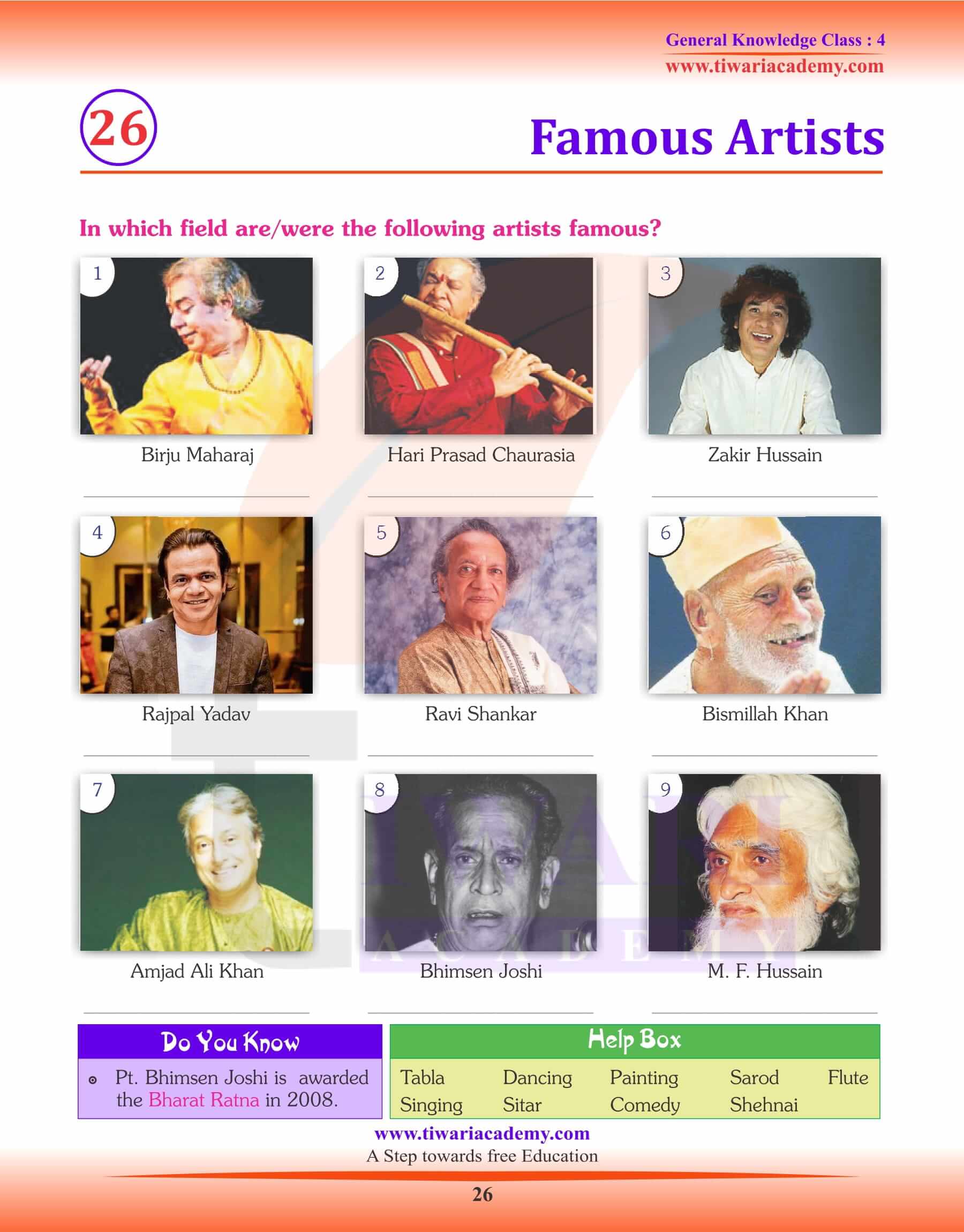 Famous Artists