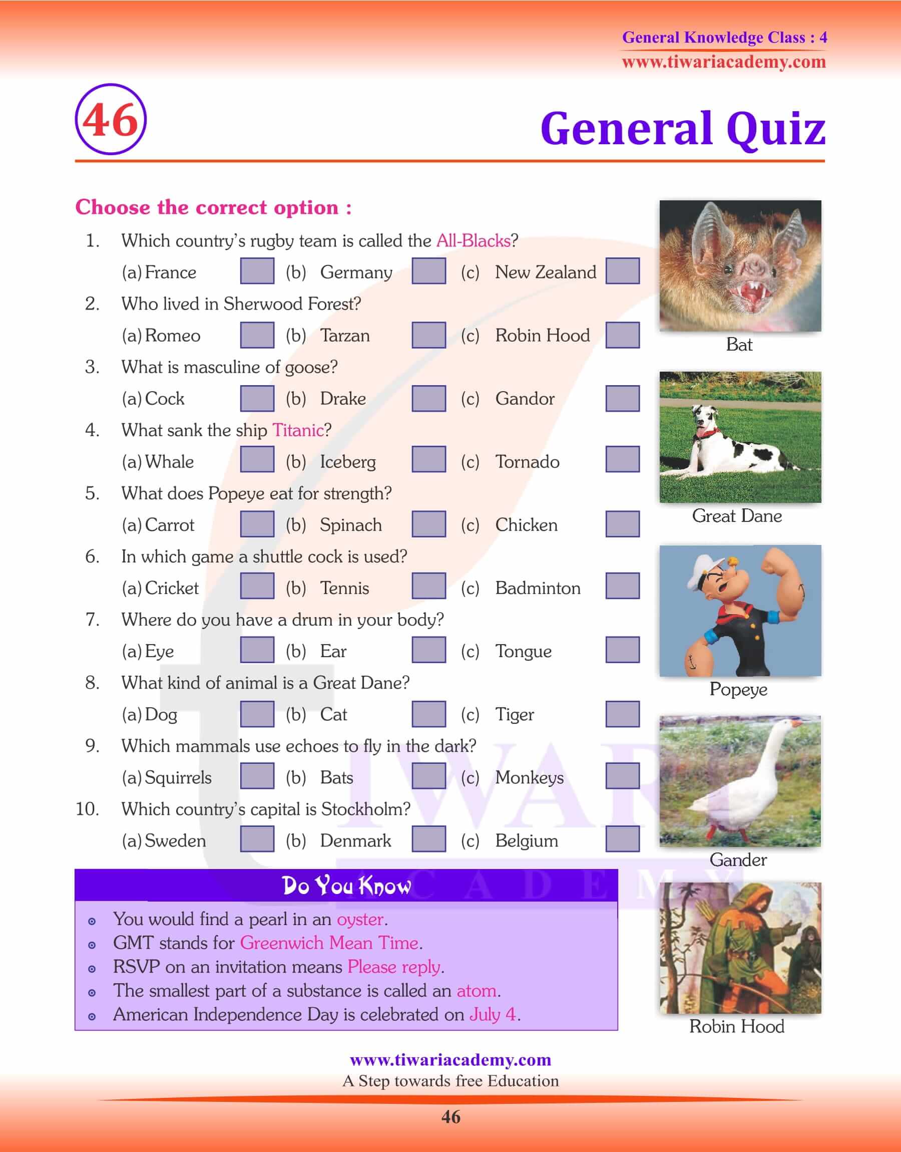 General Quiz