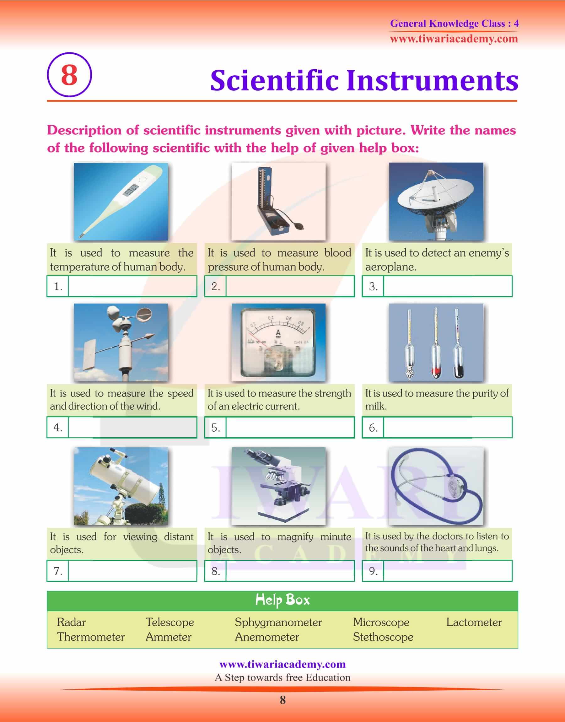 Scientific Instruments