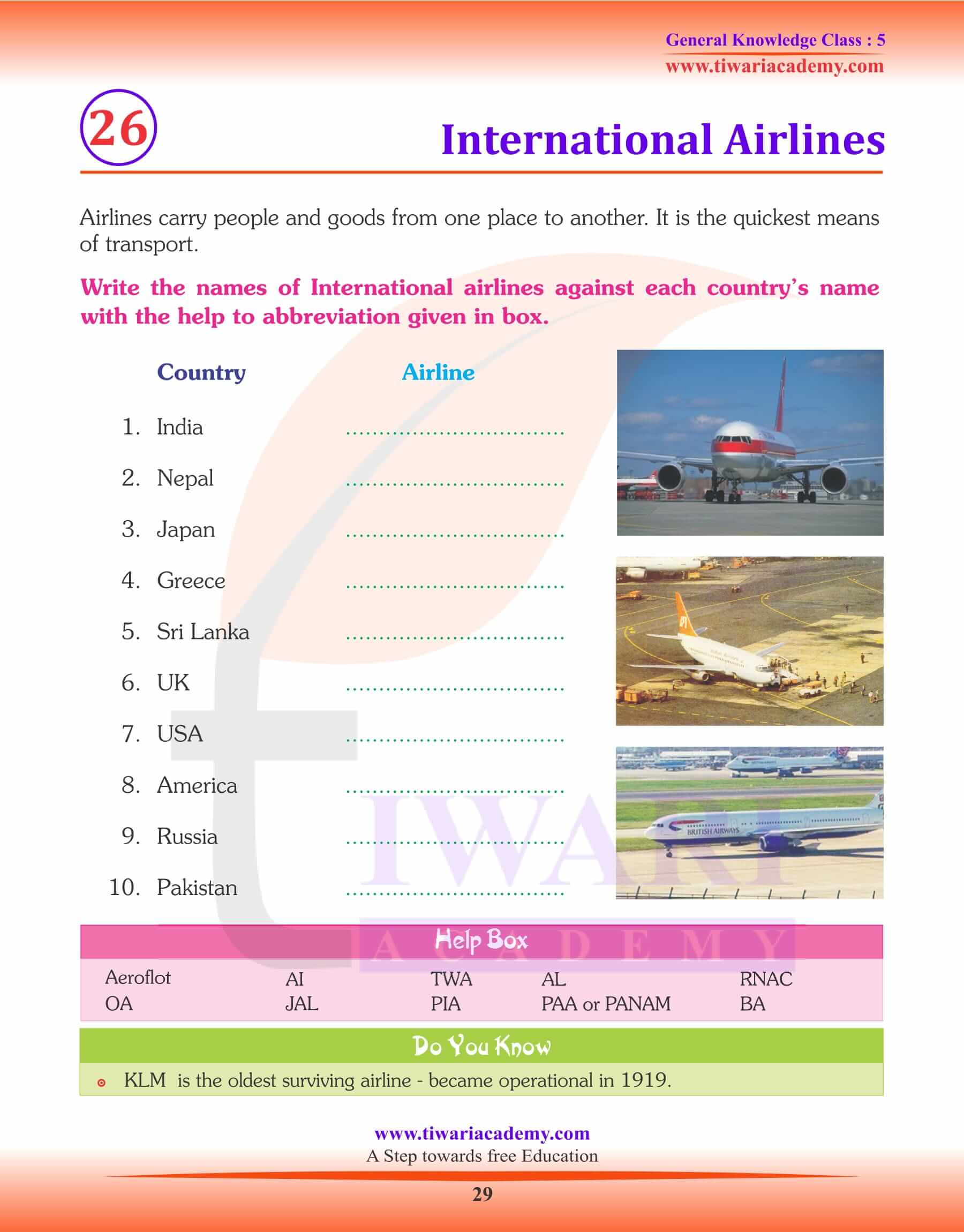 International Airlines