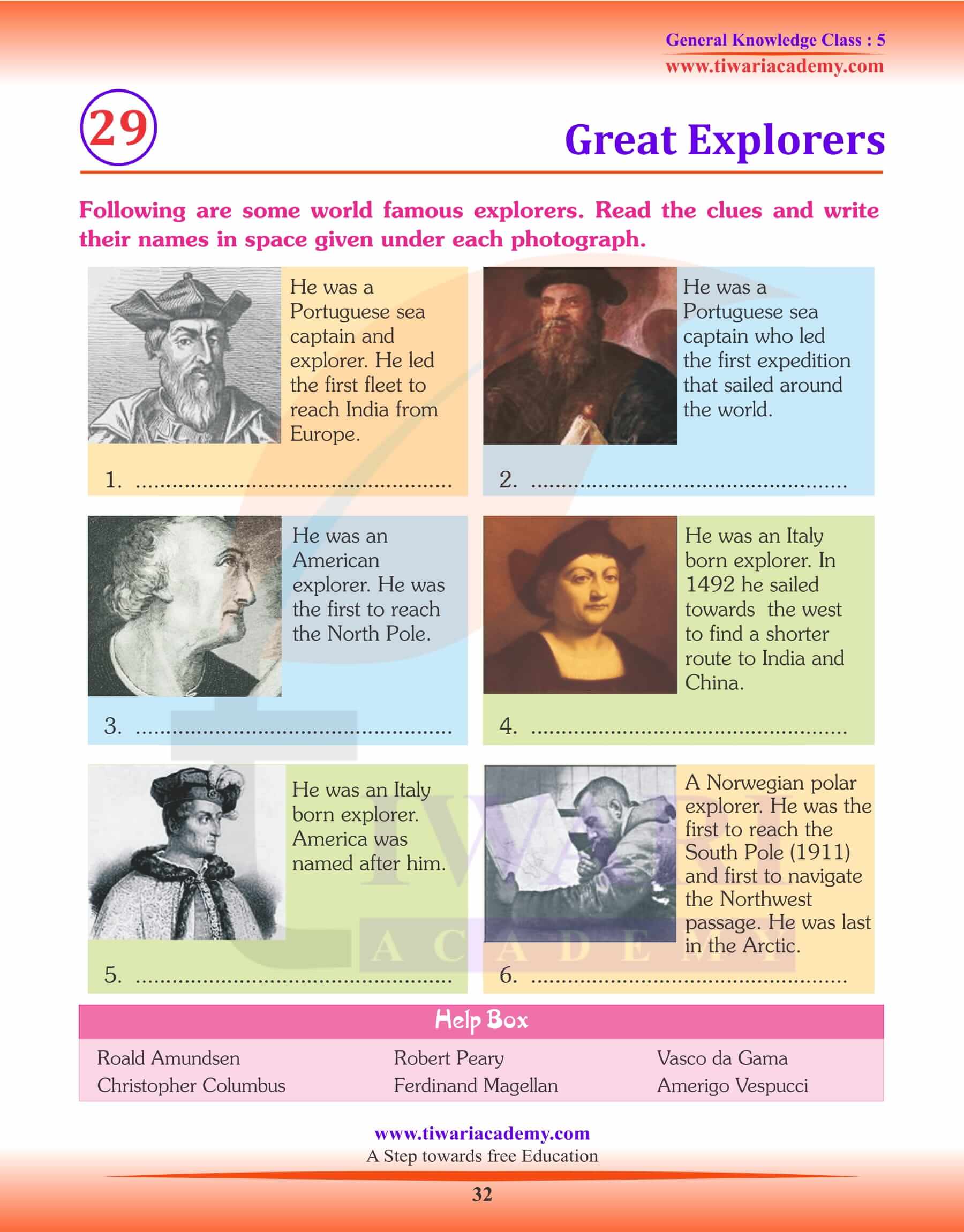 Great Explorers