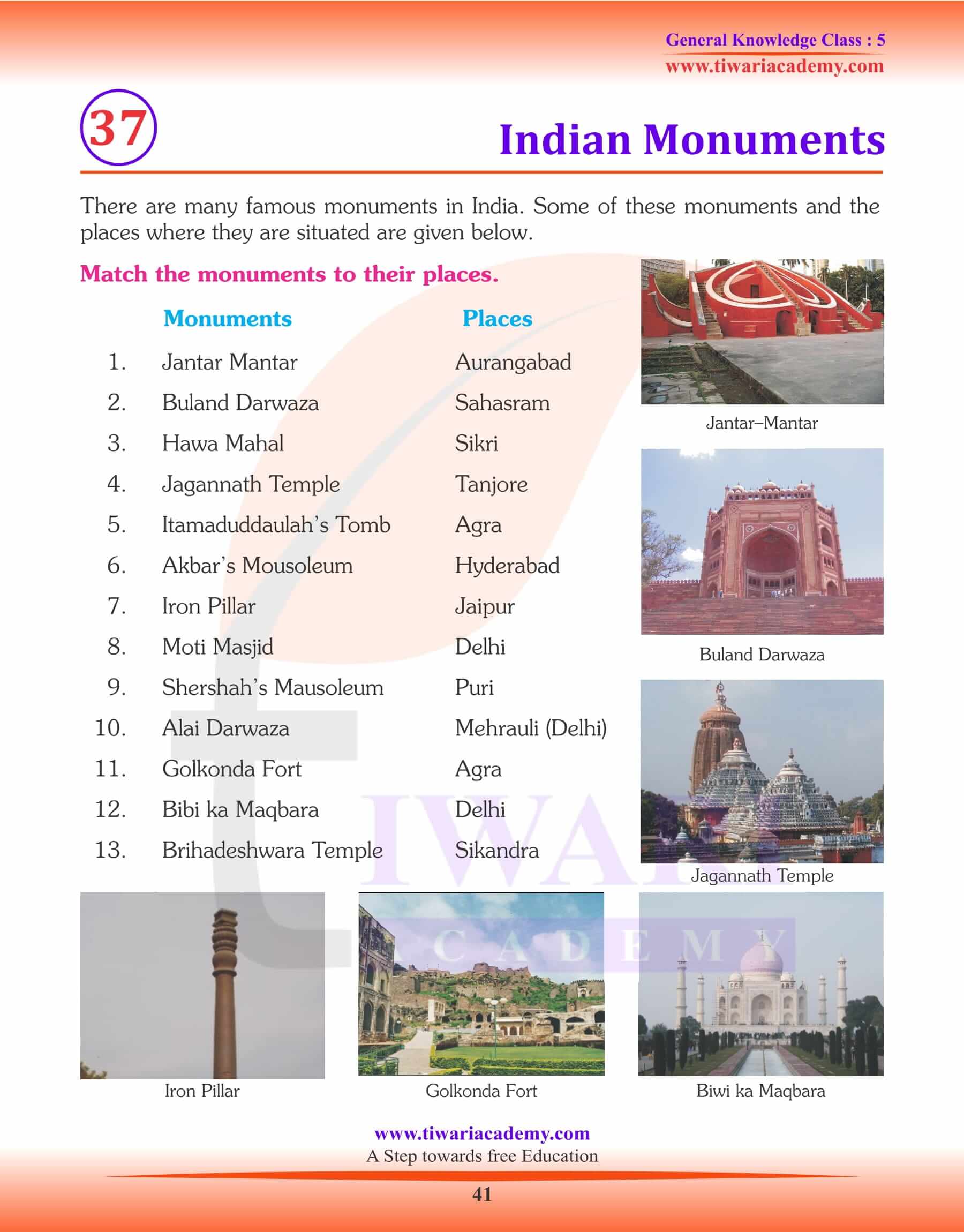 Indian Monuments