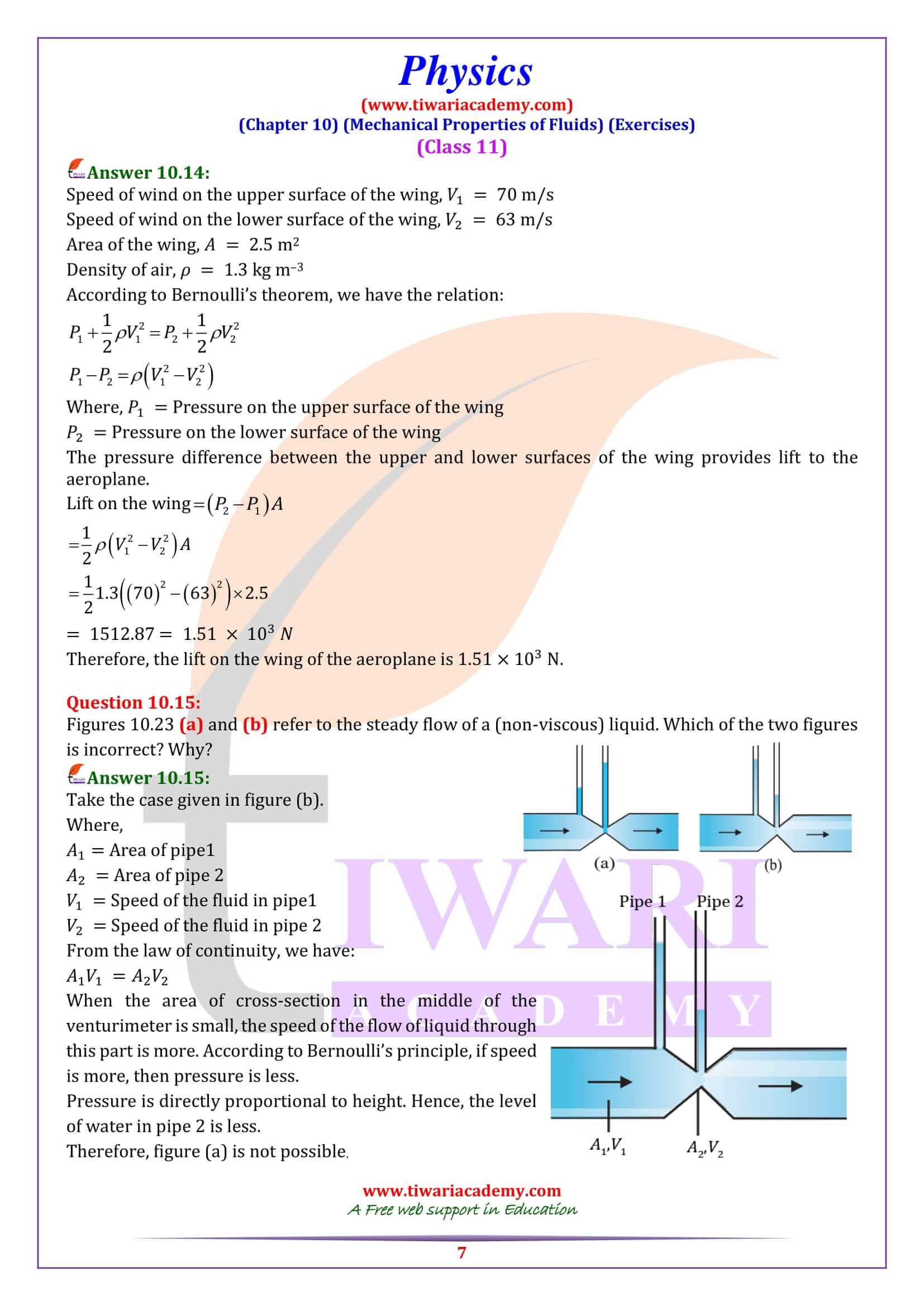 Class 11 Physics Chapter 10 free solutions download