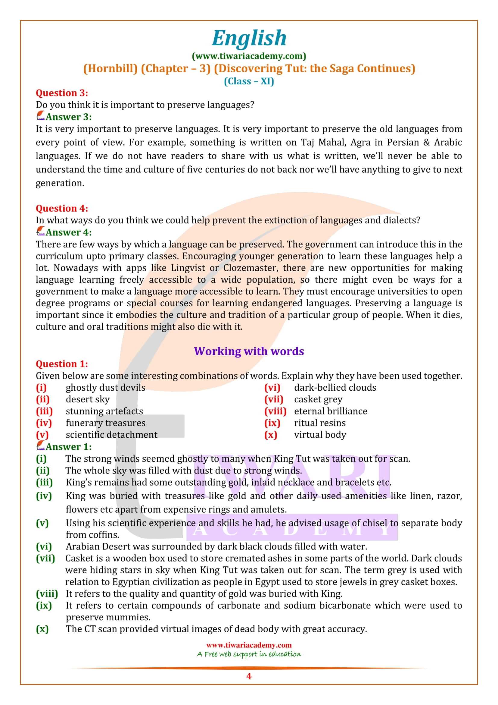 ncert-solution-for-class-11-english-hornbill-chapter-3-discovering-tut