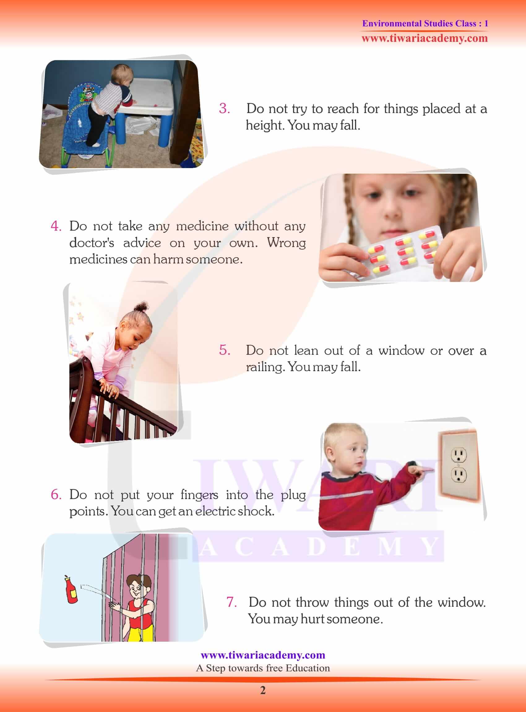NCERT Solutions for Class 1 EVS (Environmental Studies)