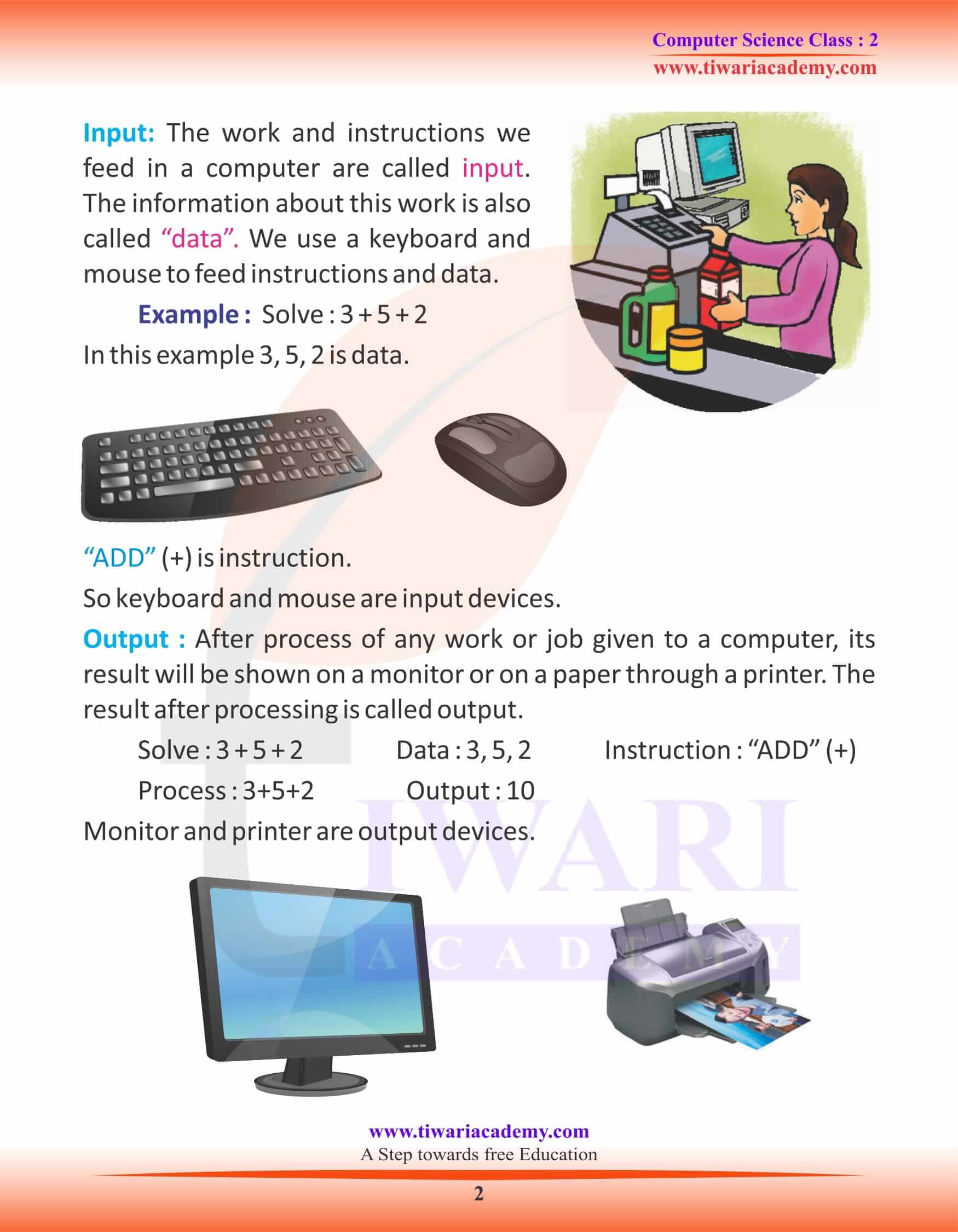 NCERT Solutions for Class 2 Computer Science 4