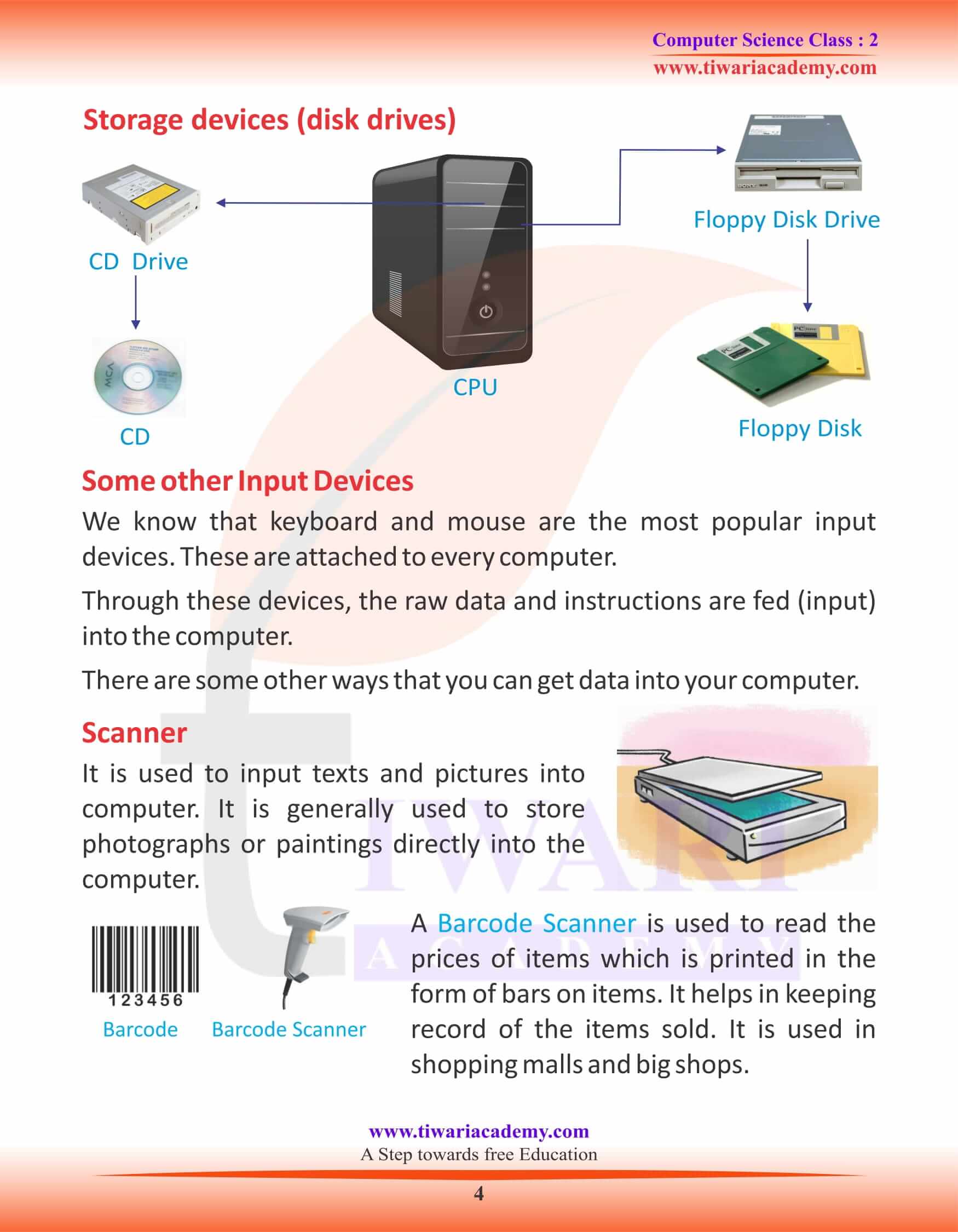 NCERT Solutions for Class 2 Computer Science 4 Assignments