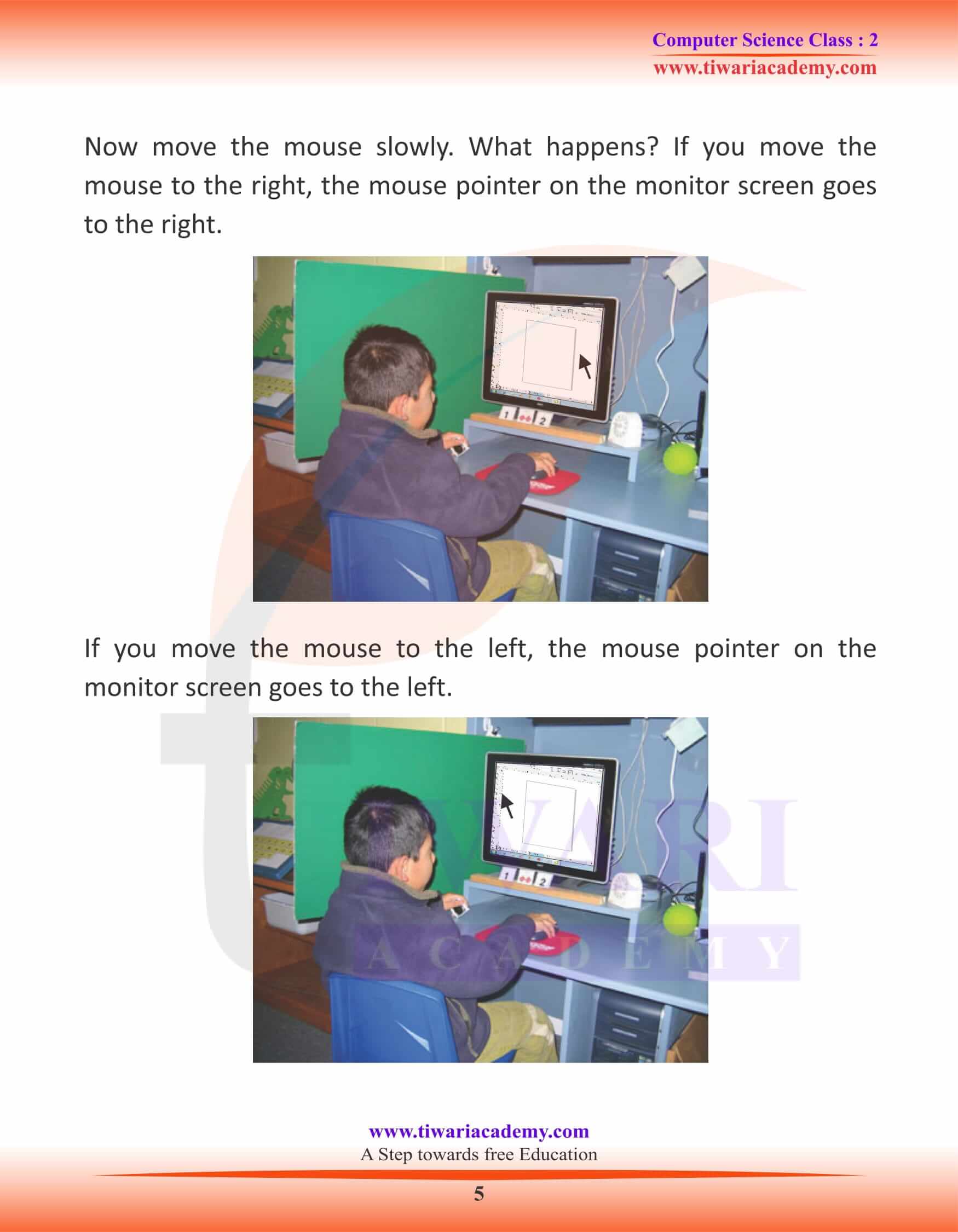 NCERT Solutions for Class 2 Computer Chapter 6 Activity