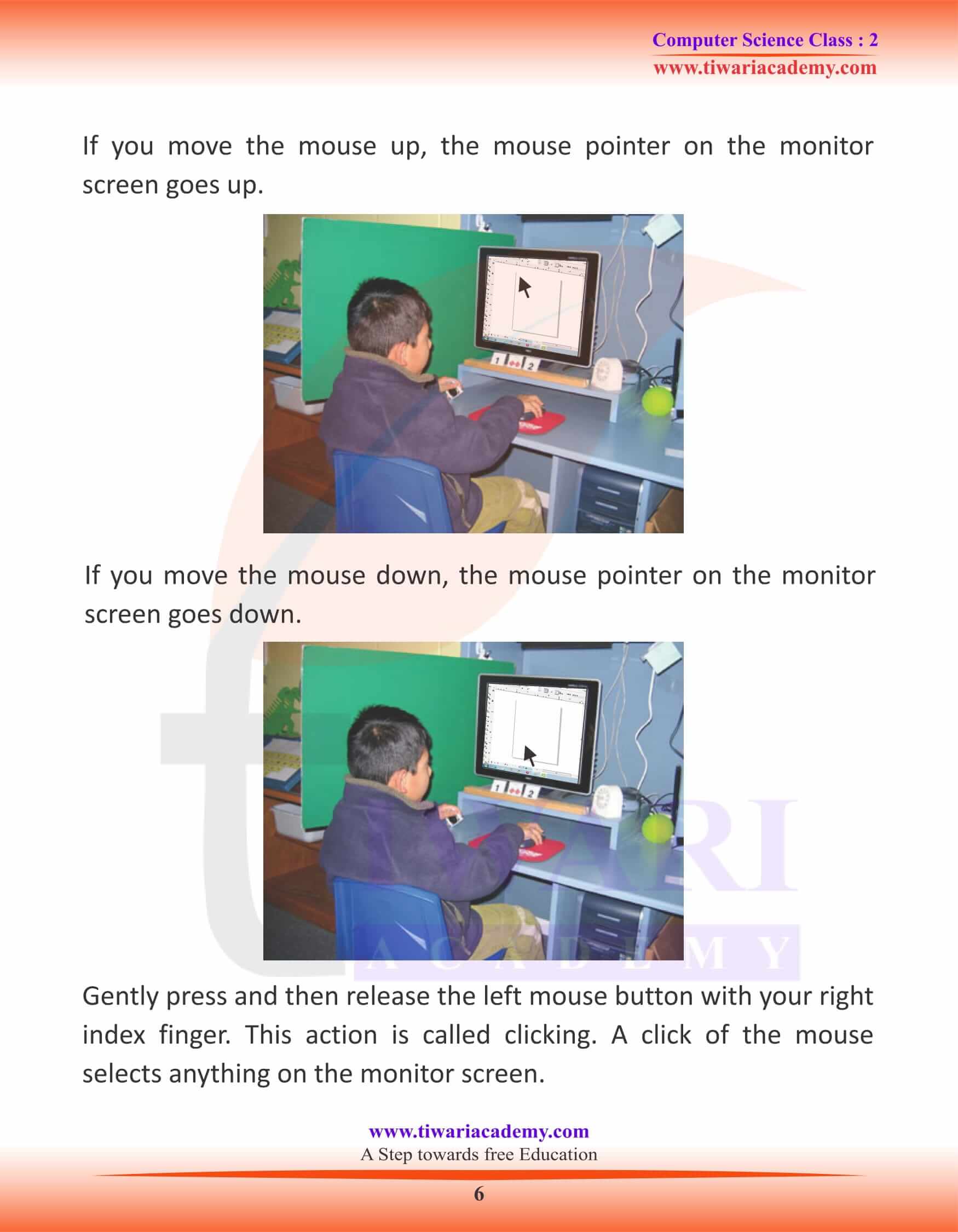 NCERT Solutions for Class 2 Computer Chapter 6 Assignments