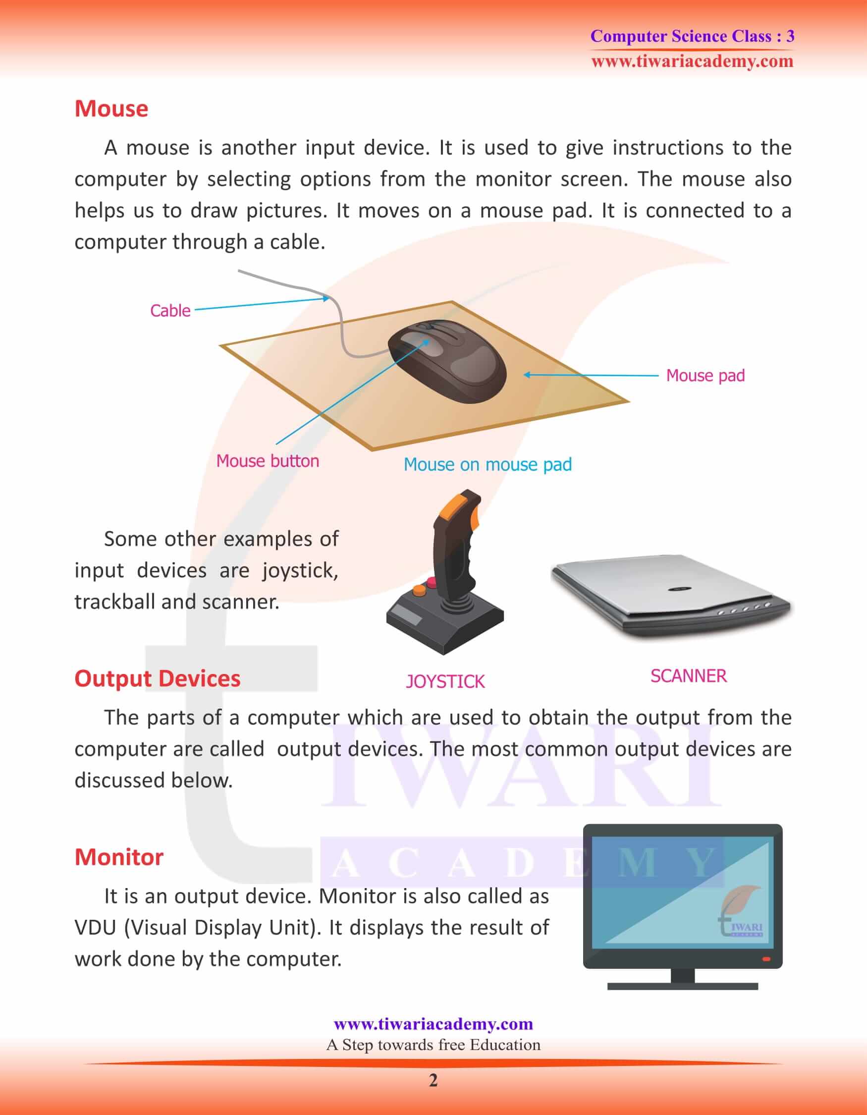 Class 3 Computer Science Chapter 2