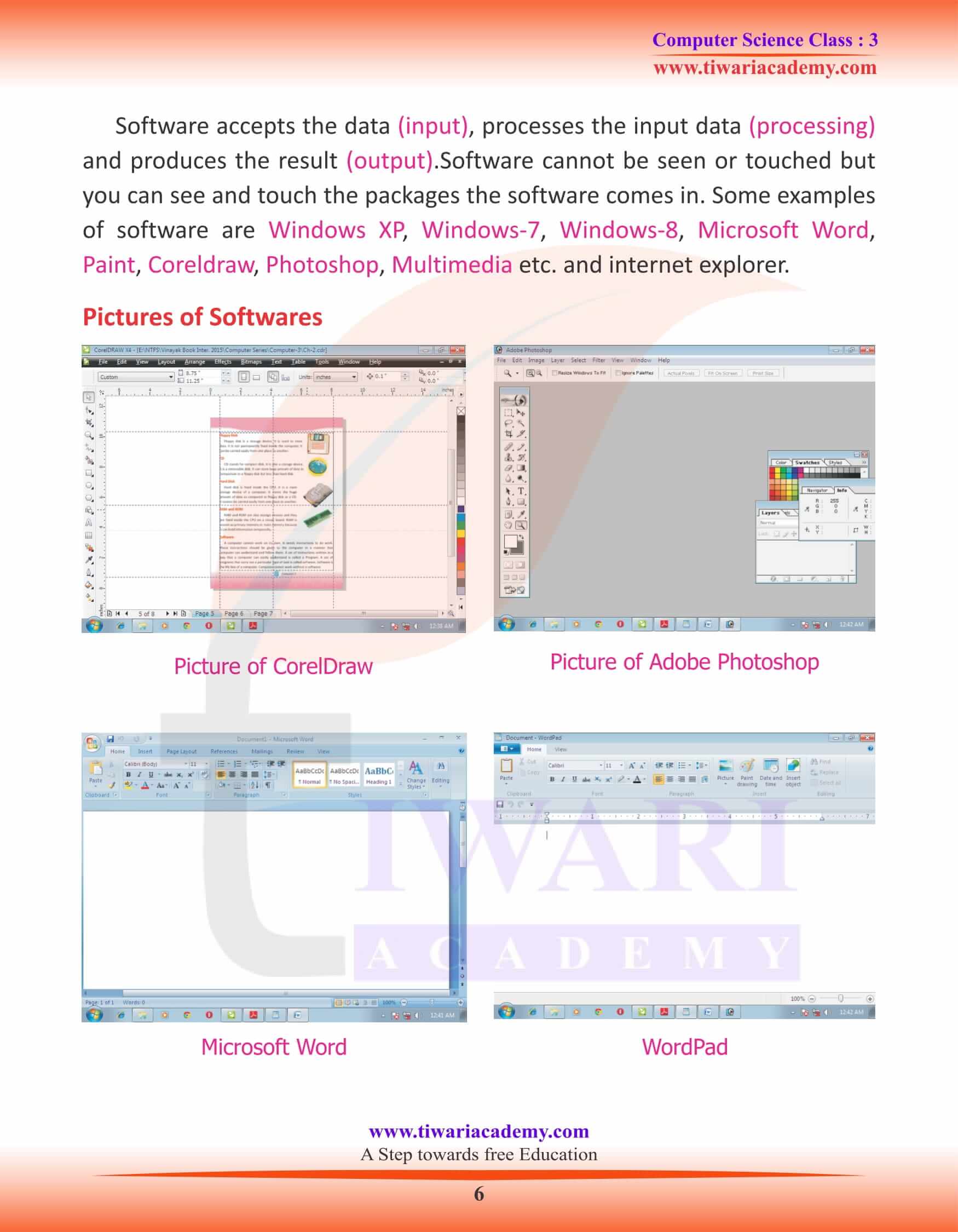 NCERT Solutions for Class 3 Computer Science Chapter 2 Notes