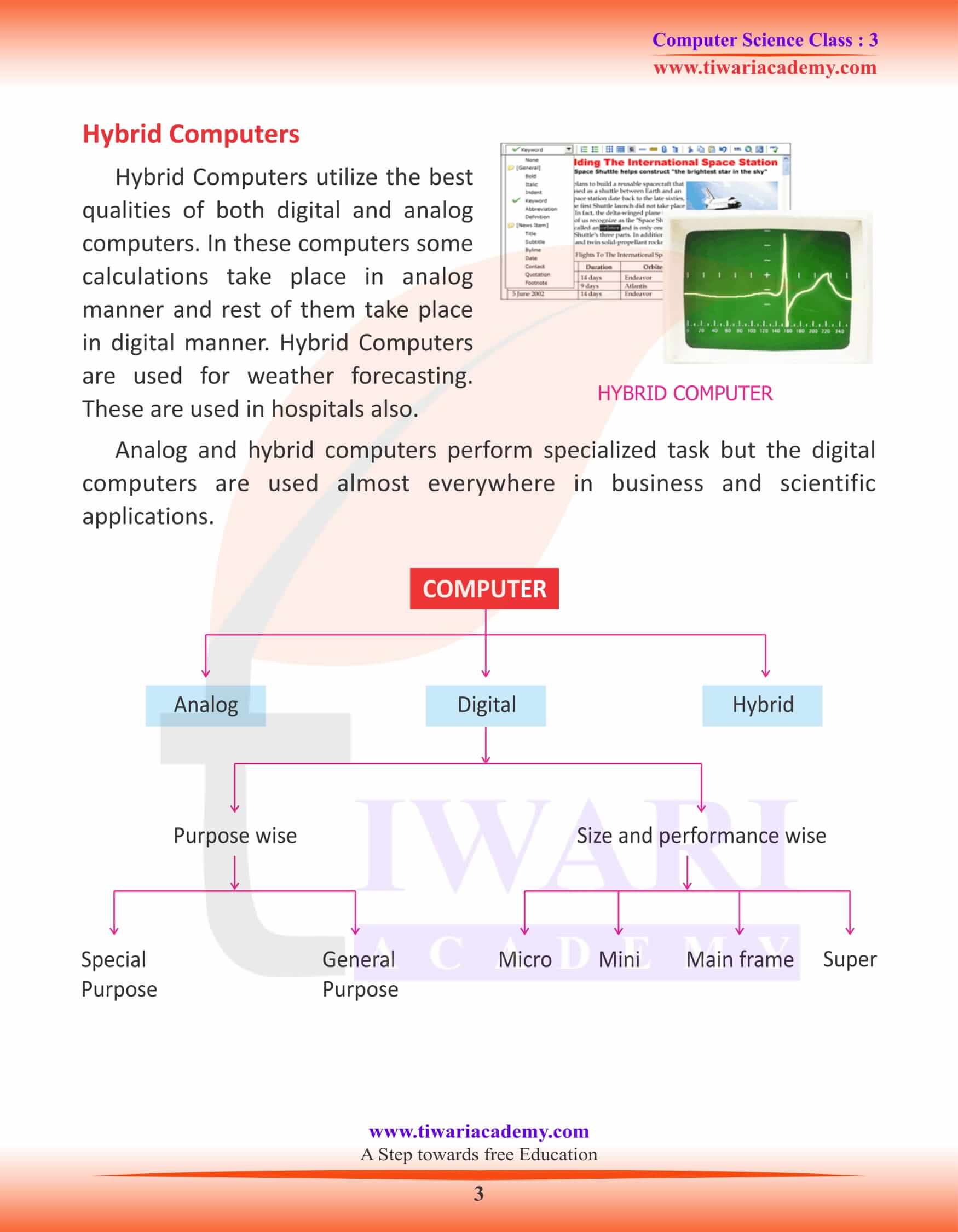 Class 3 Computer Science Chapter 3