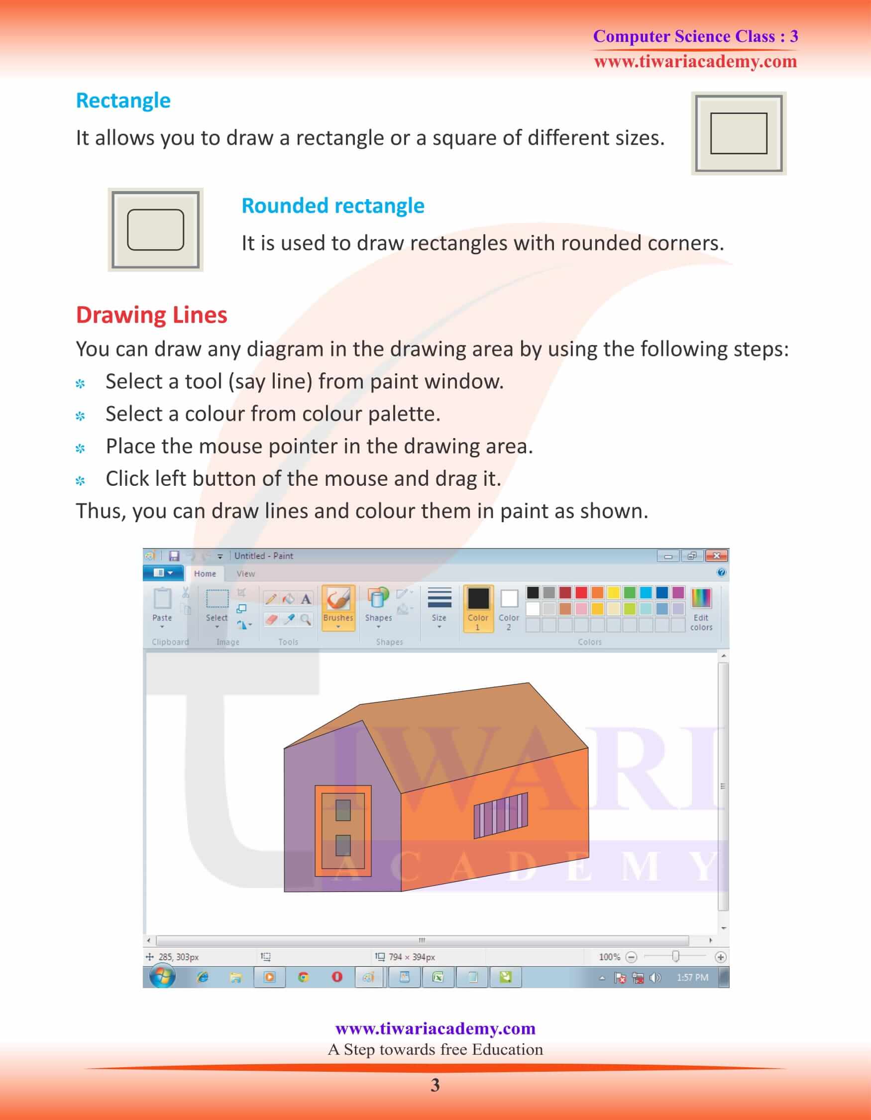 Class 3 Computer Science Chapter 5