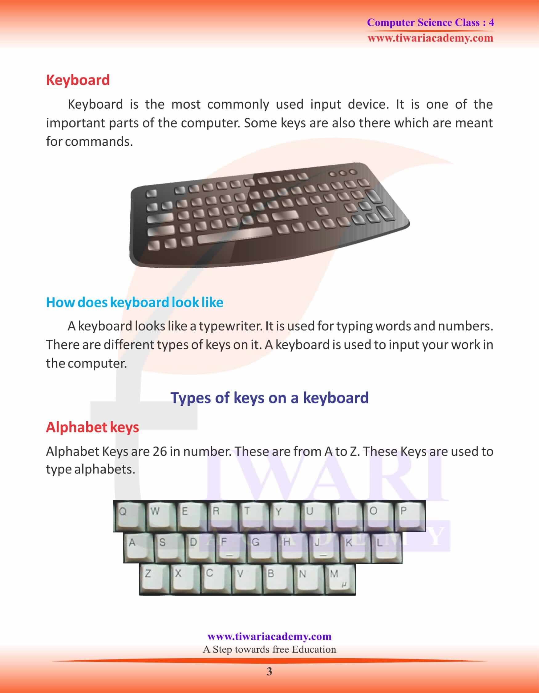 Class 4 Computer Science Chapter 2