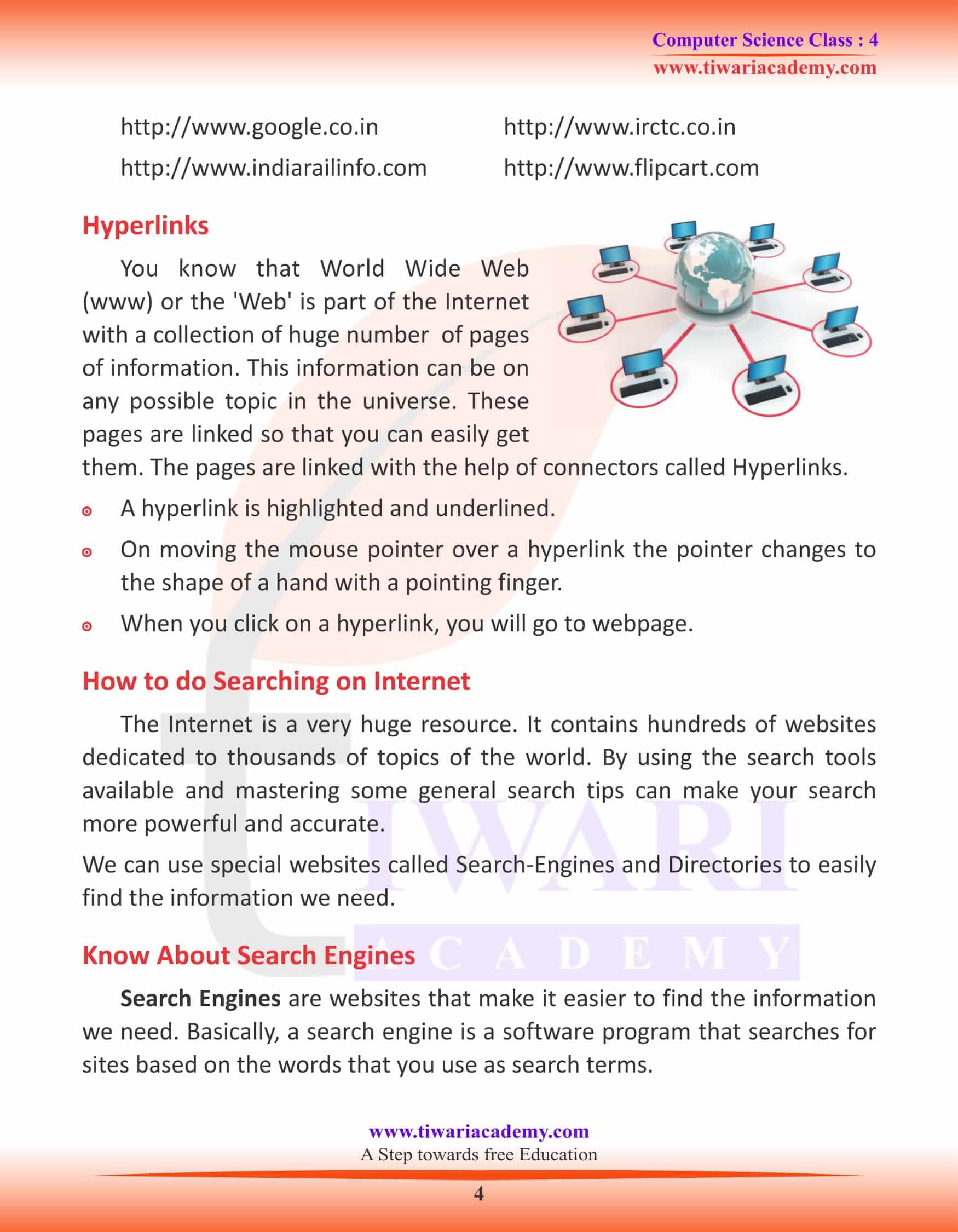 Class 4 Computer Science Chapter 9 Notes