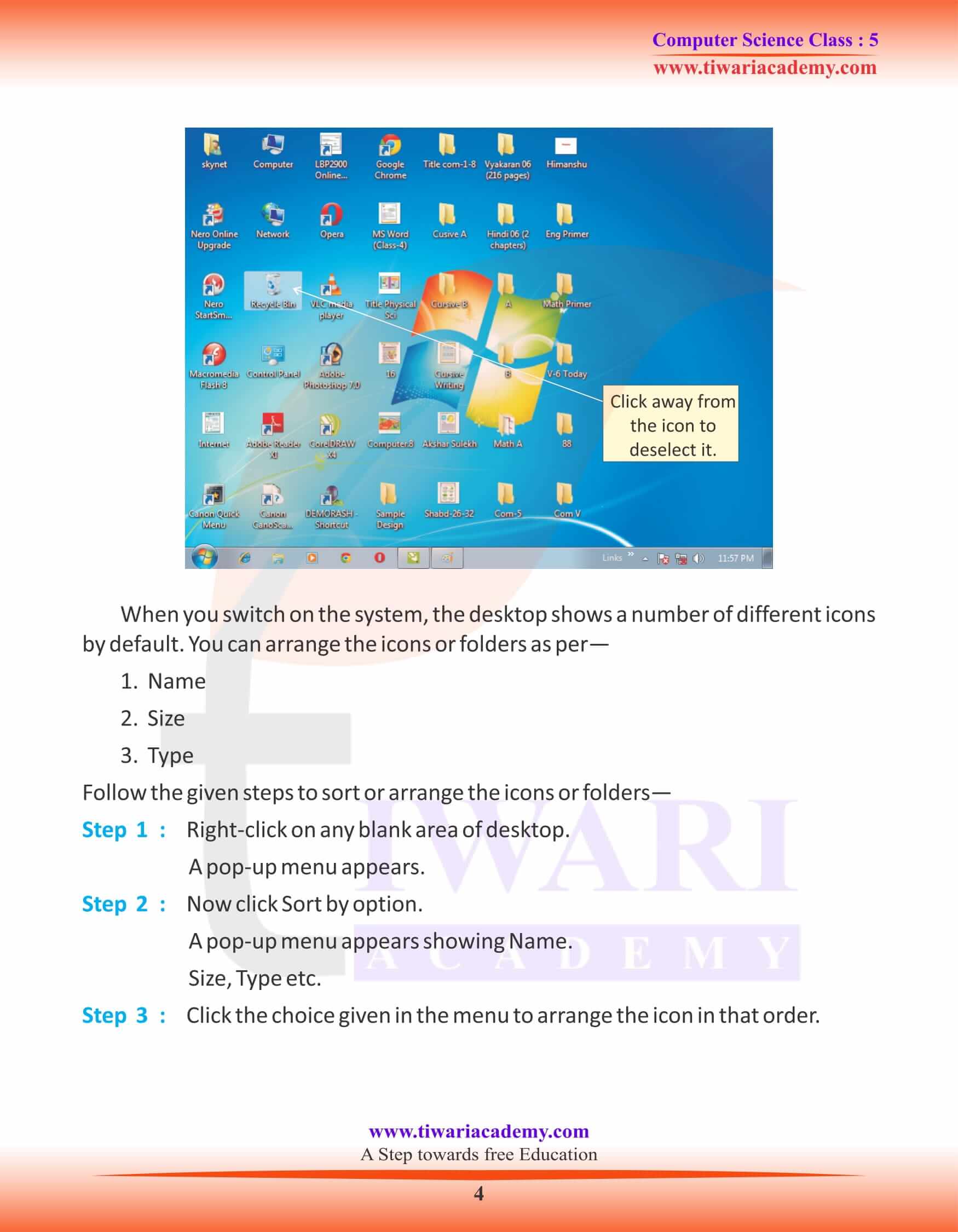 Class 5 Computer Science Chapter 2 Notes