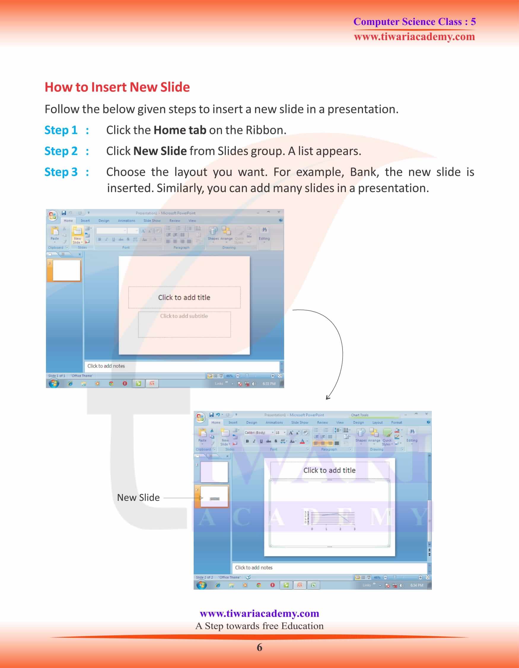 Class 5 Computer Science Chapter 5 Revision