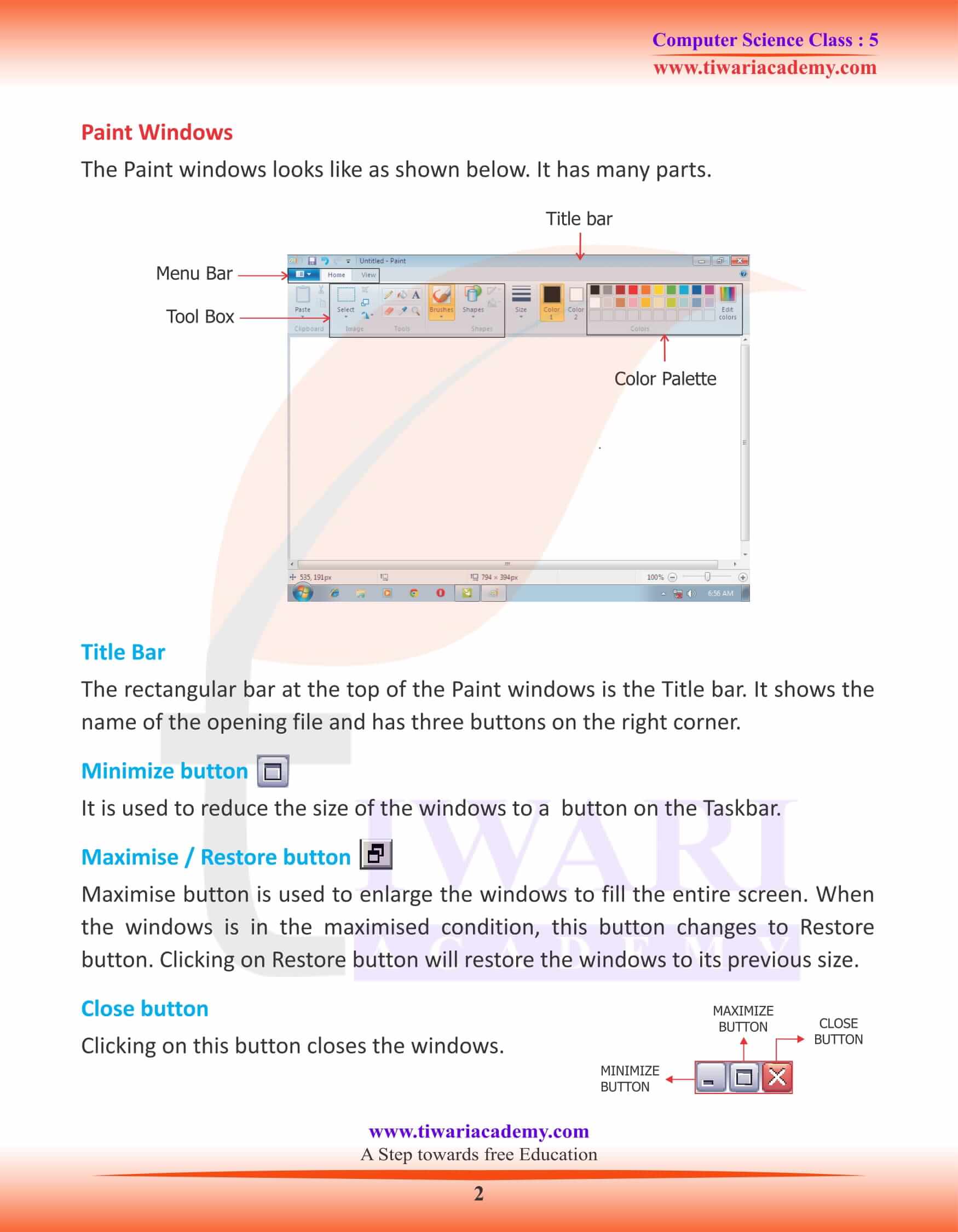 NCERT Solutions for Class 5 Computer Science Chapter 6