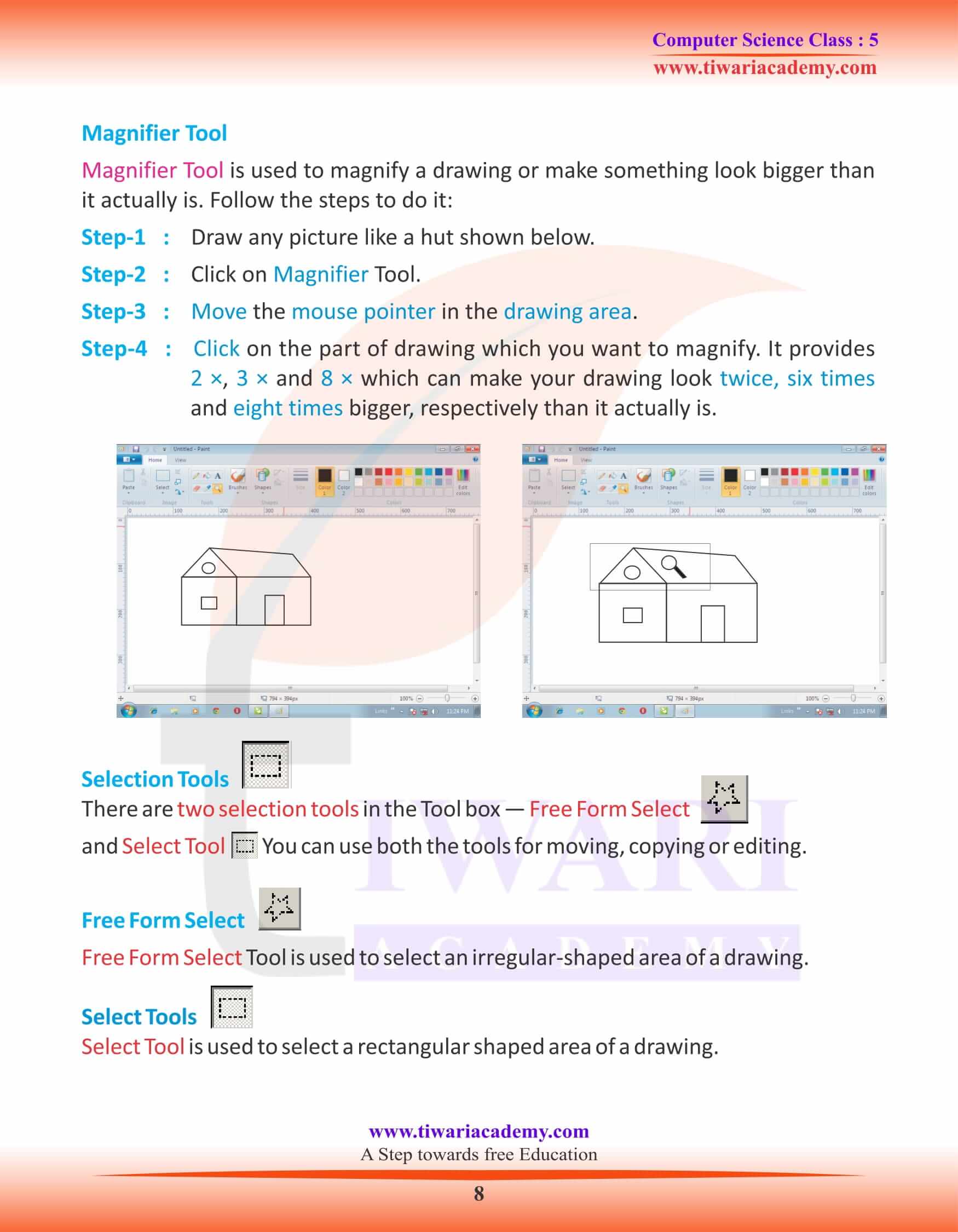 Class 5 Computer Science Chapter 6 Notes Revision