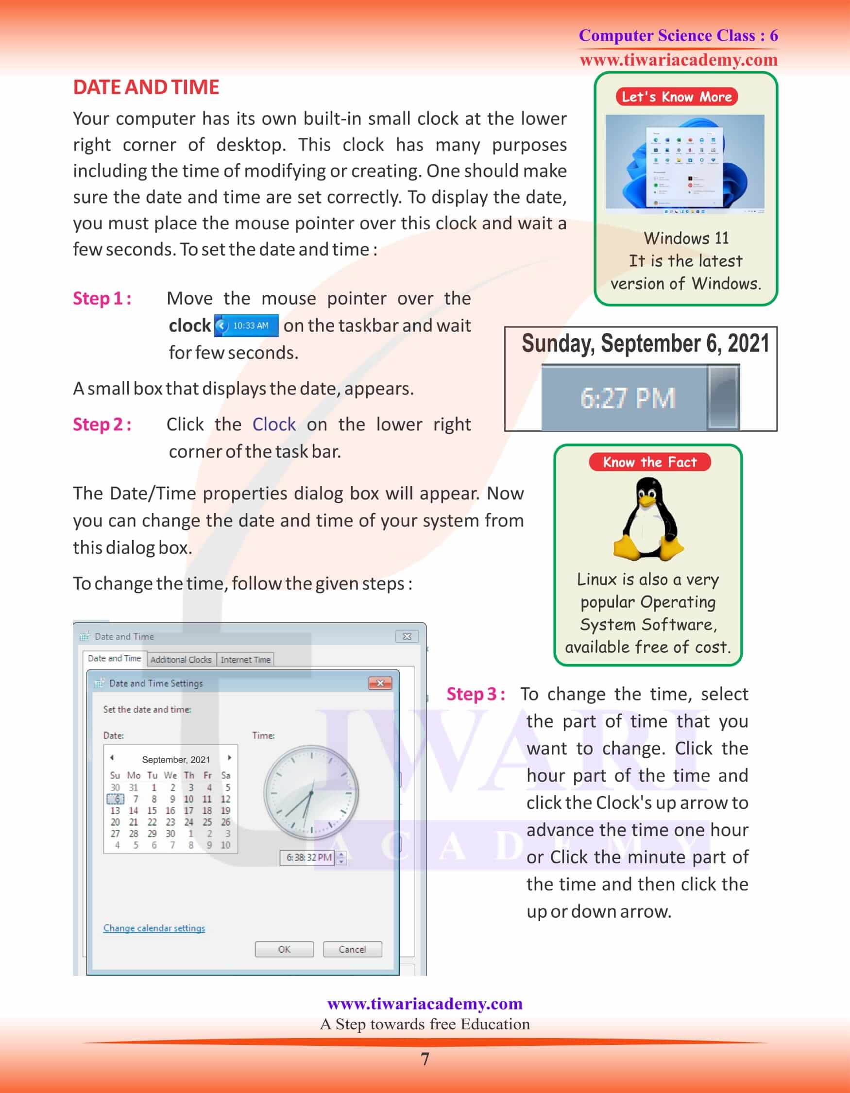 Class 6 Computer Science Chapter 2 Exercises