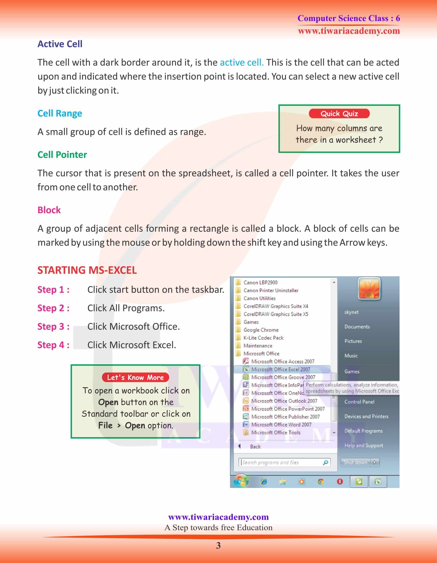 Class 6 Computer Science Chapter 4