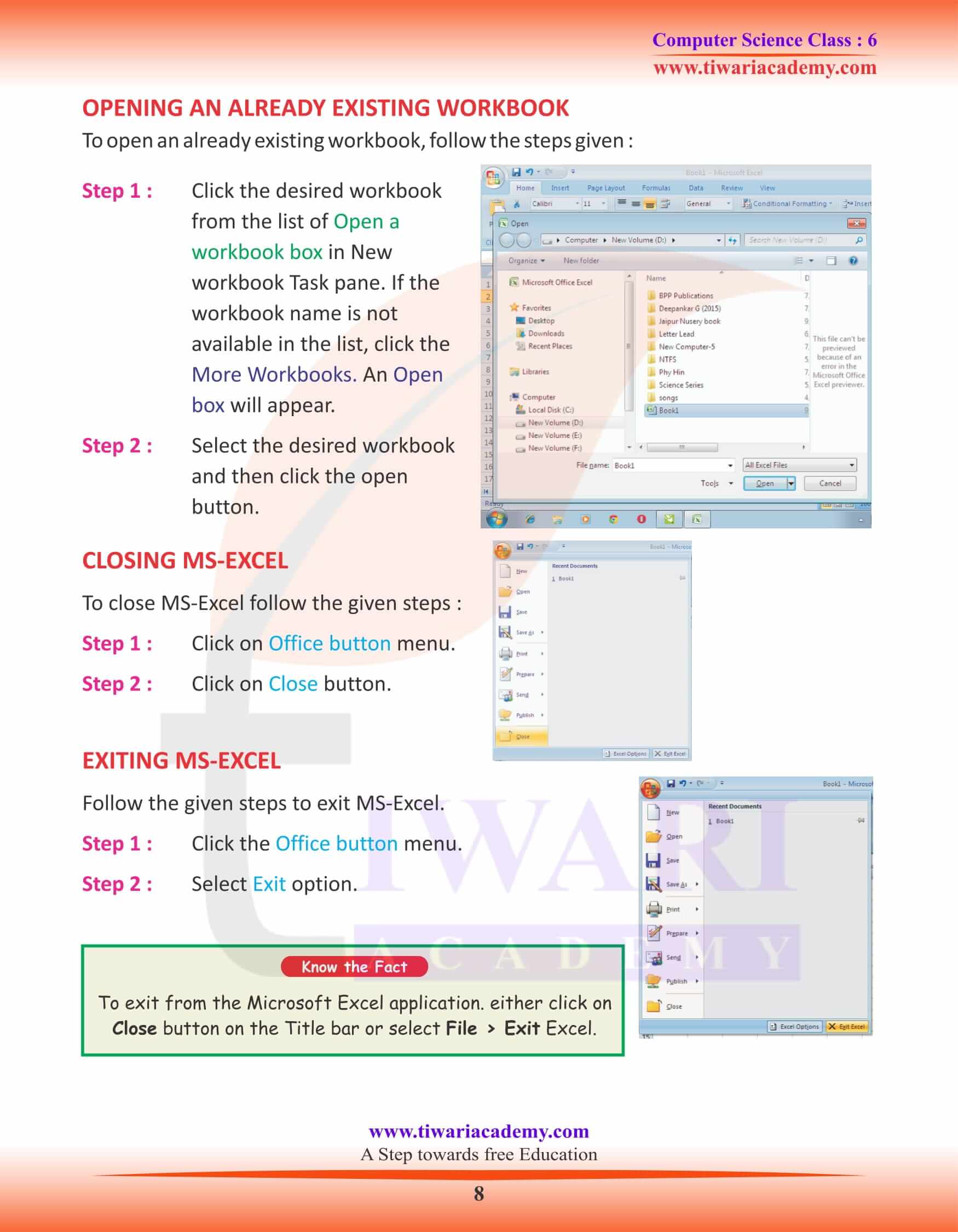 Class 6 Computer Science Chapter 4 Revision