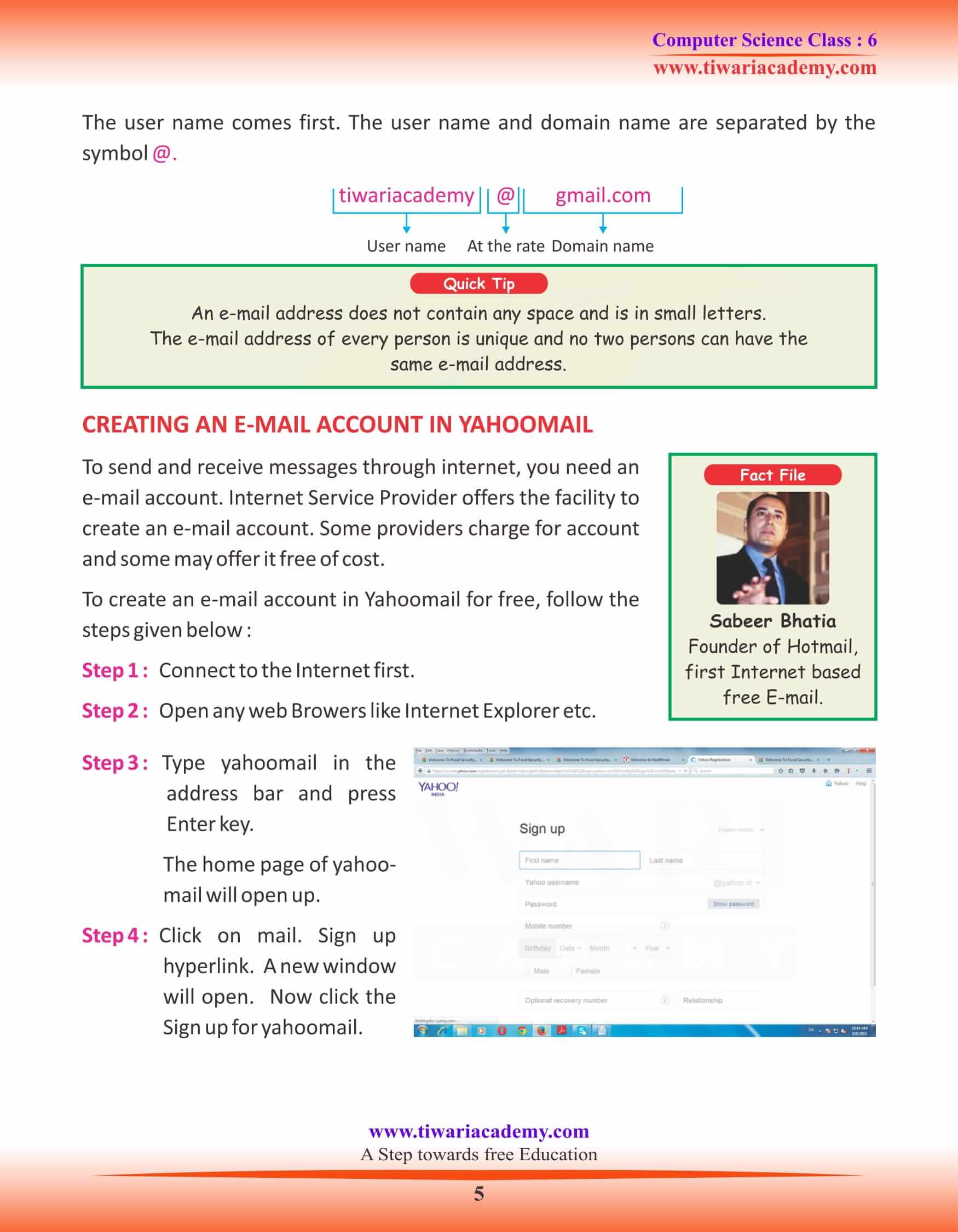 Class 6 Computer Science Chapter 9 Notes