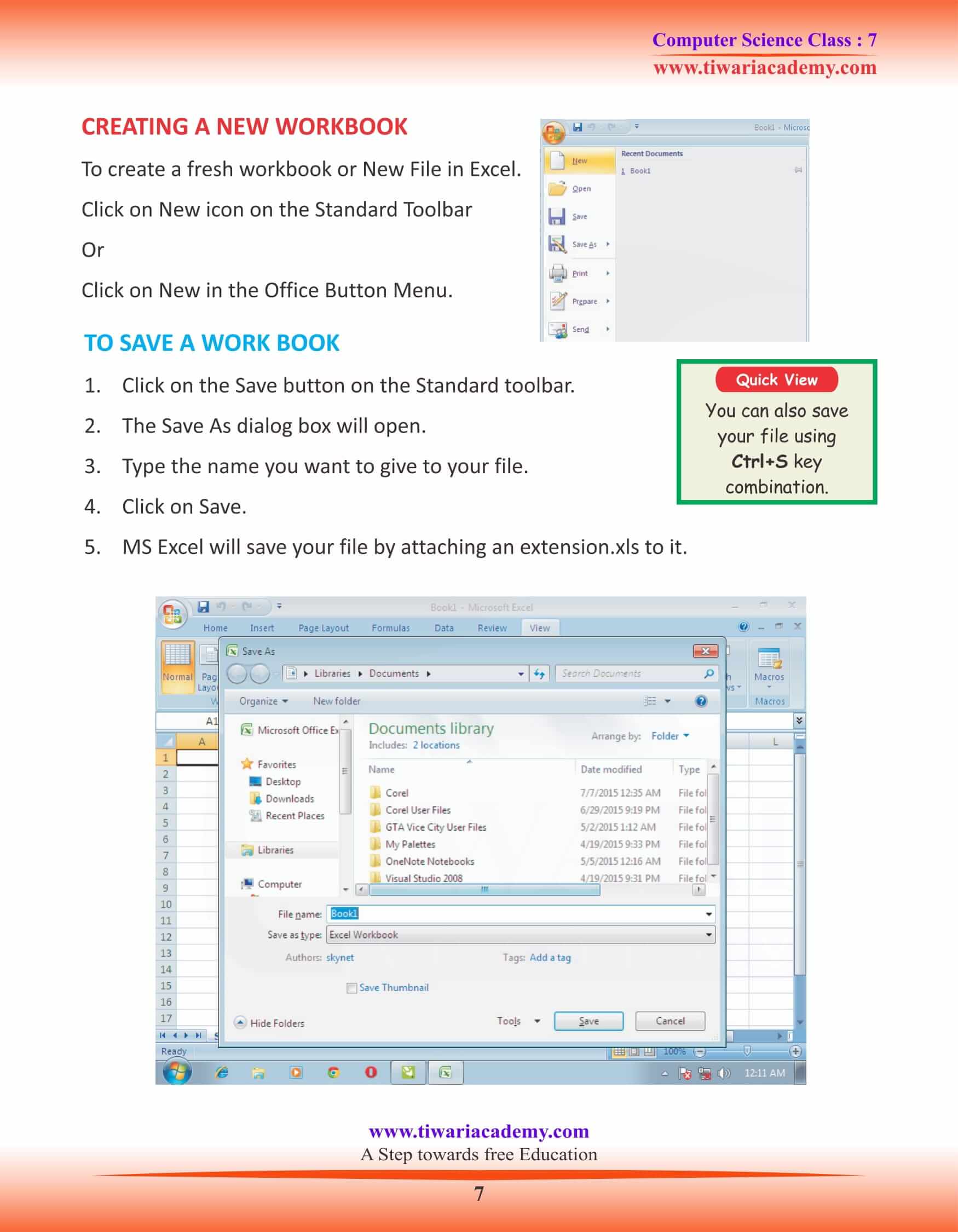 Class 7 Computer Science Chapter 4 Practice