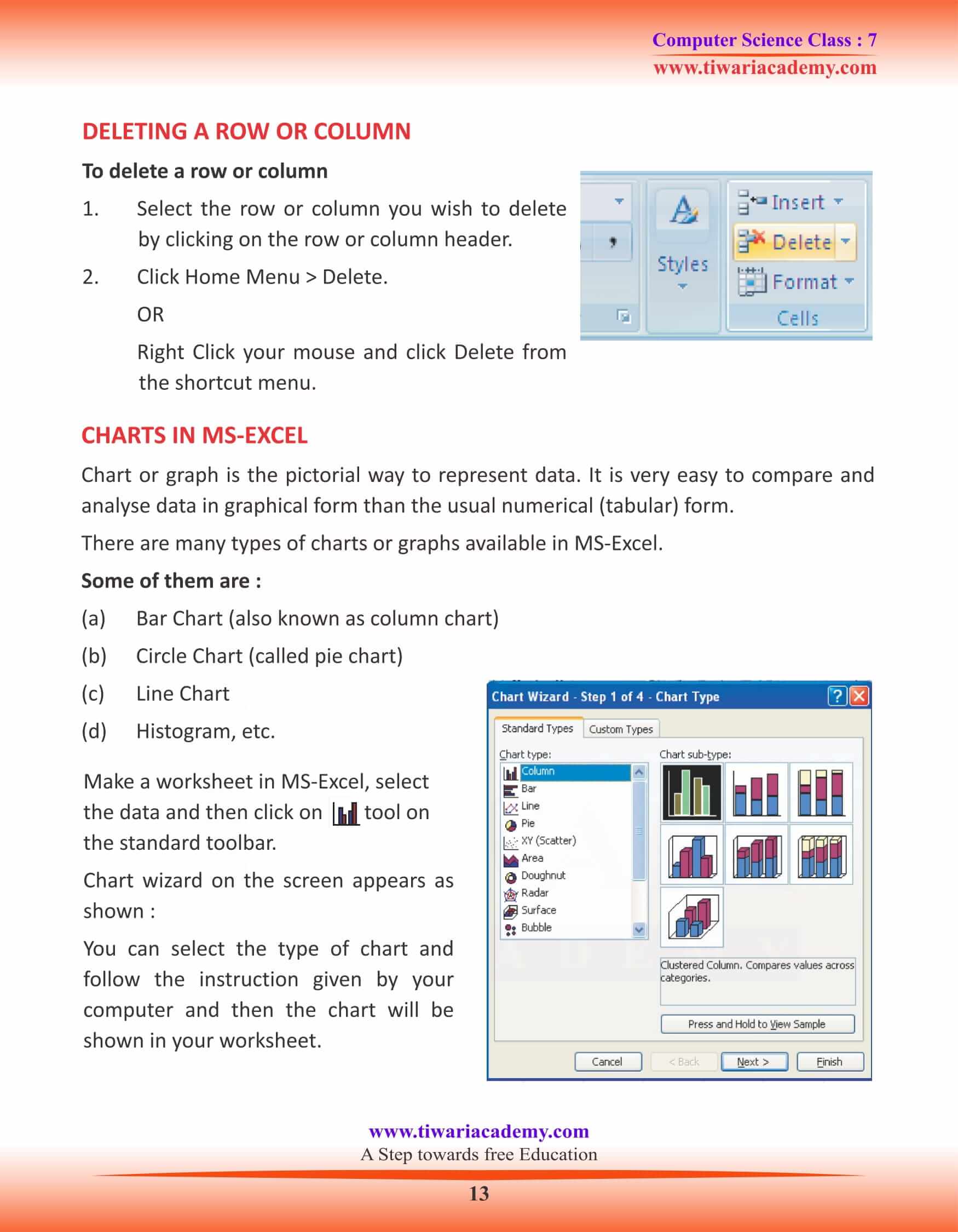 Class 7 Computer Science Chapter 4 Notes Practice