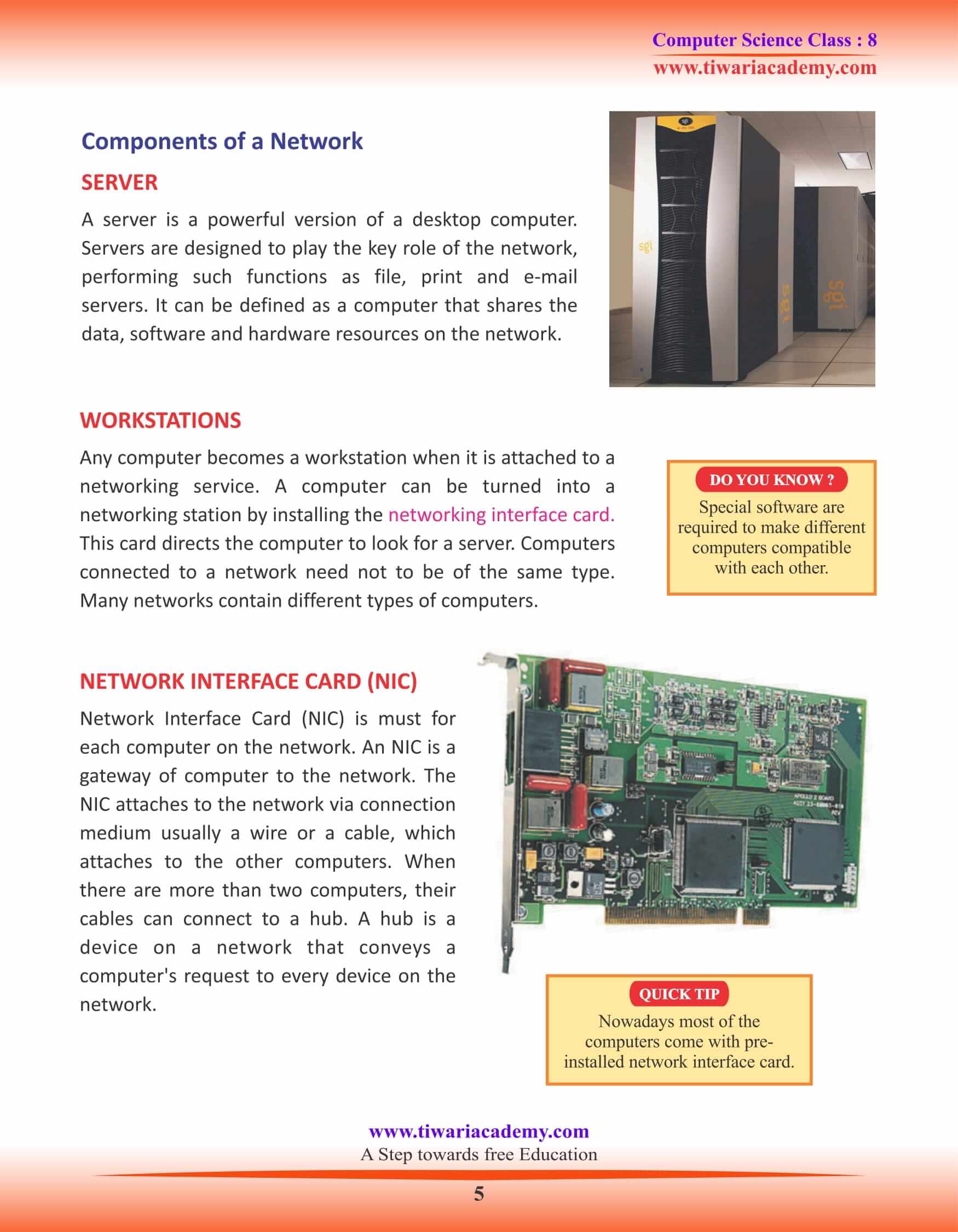 Class 8 Computer Science Chapter 4 Study Material