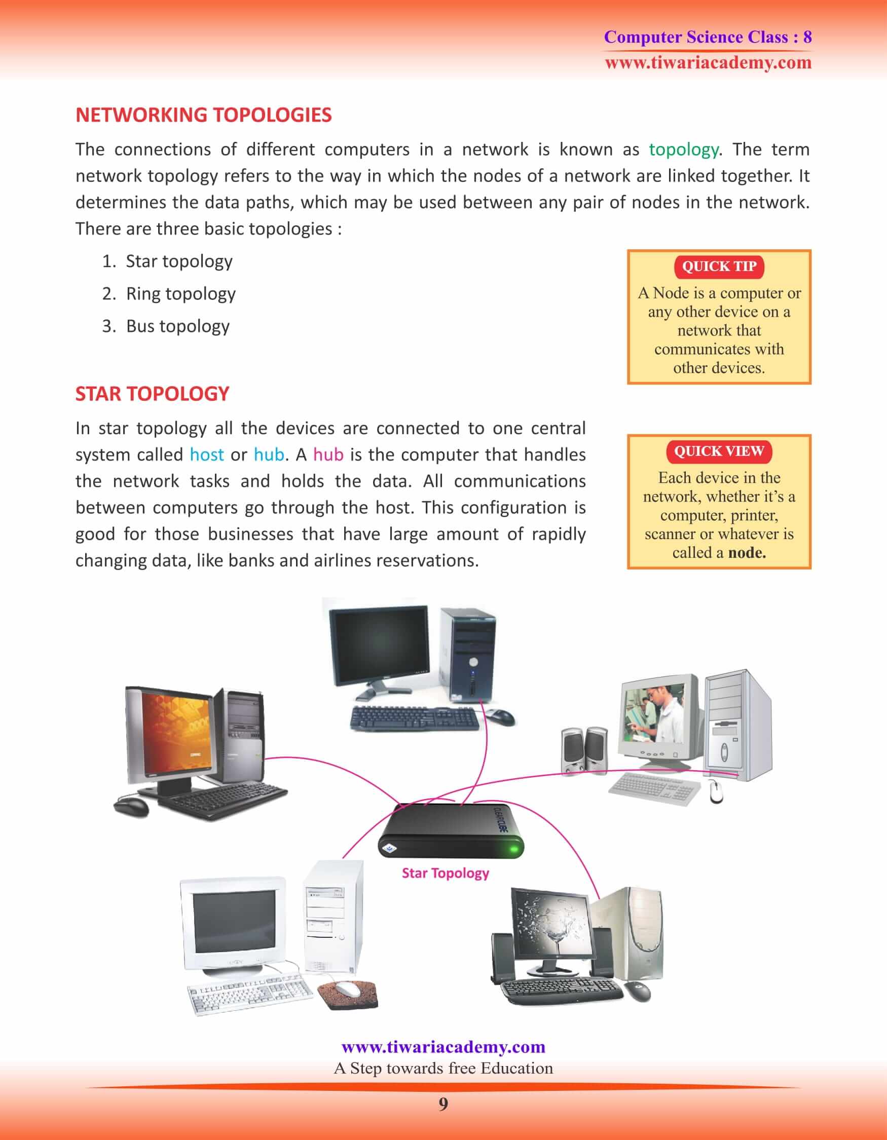 Class 8 Computer Science Chapter 4 Practice Book