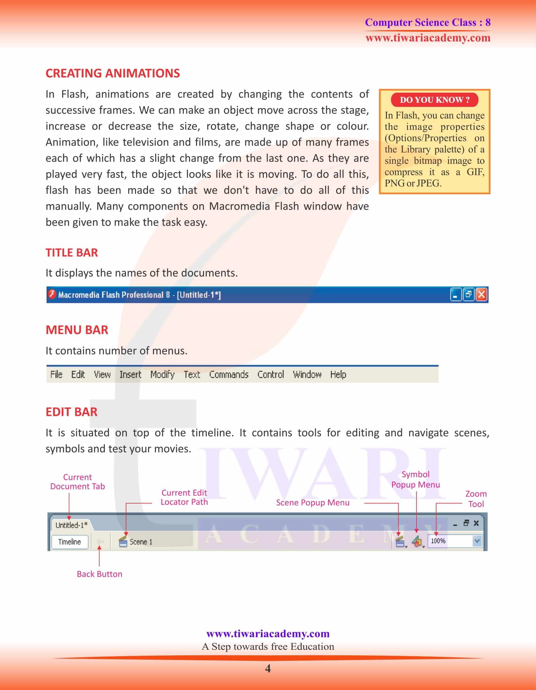 Class 8 Computer Science Chapter 5