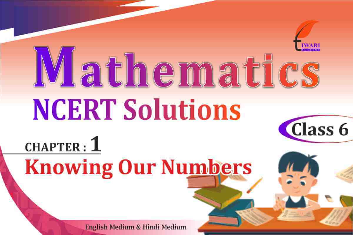 NCERT Solutions for Class 6 Maths Chapter 1 Knowing Our Numbers