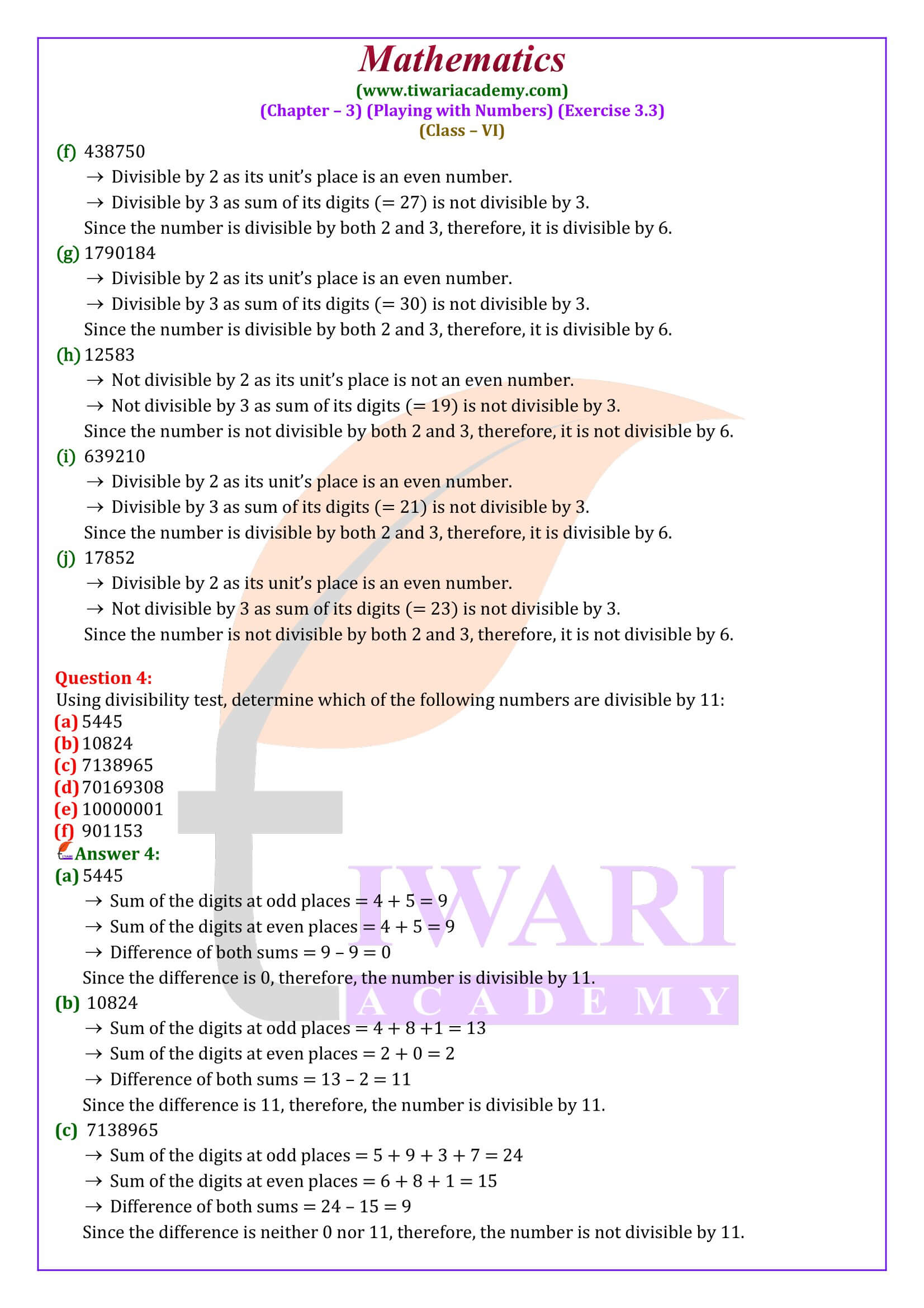 Class IX Maths ex. 3.3