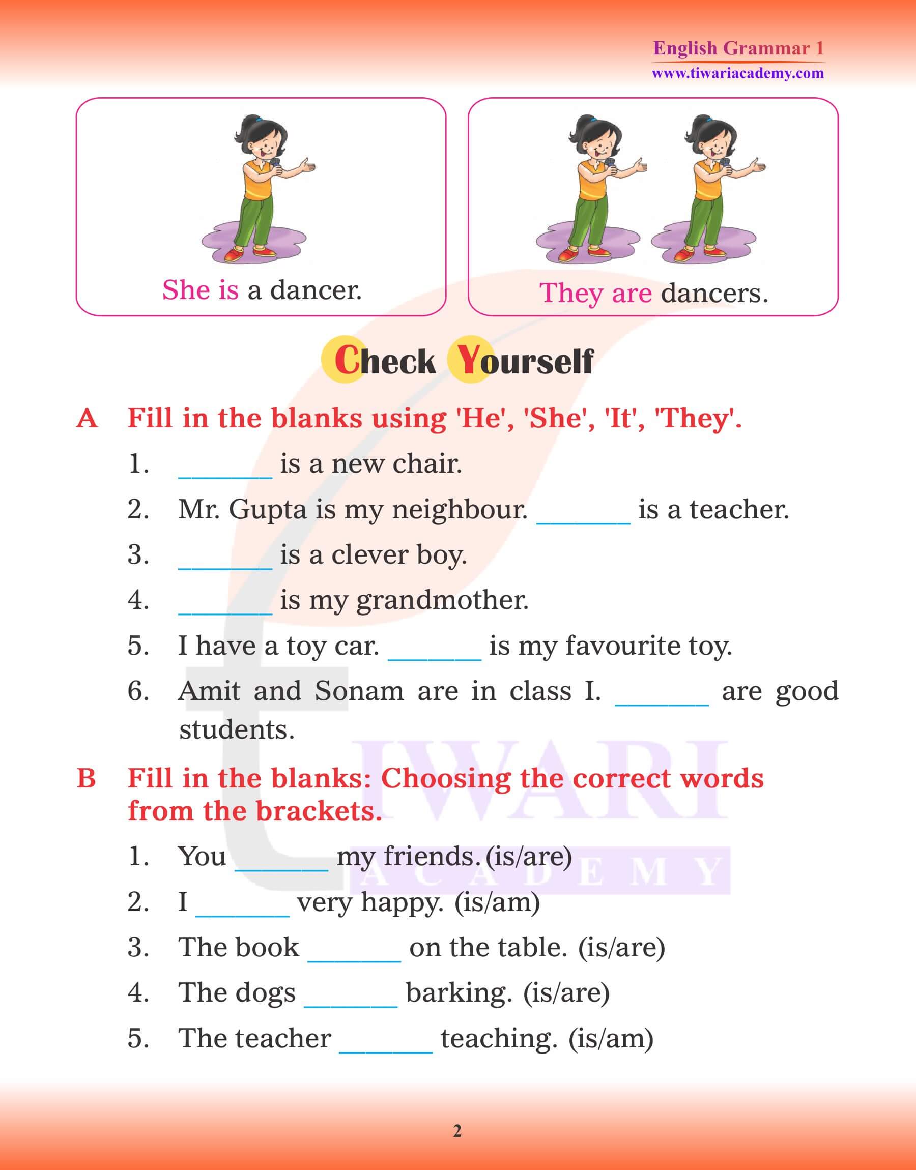 case study for class 1 english