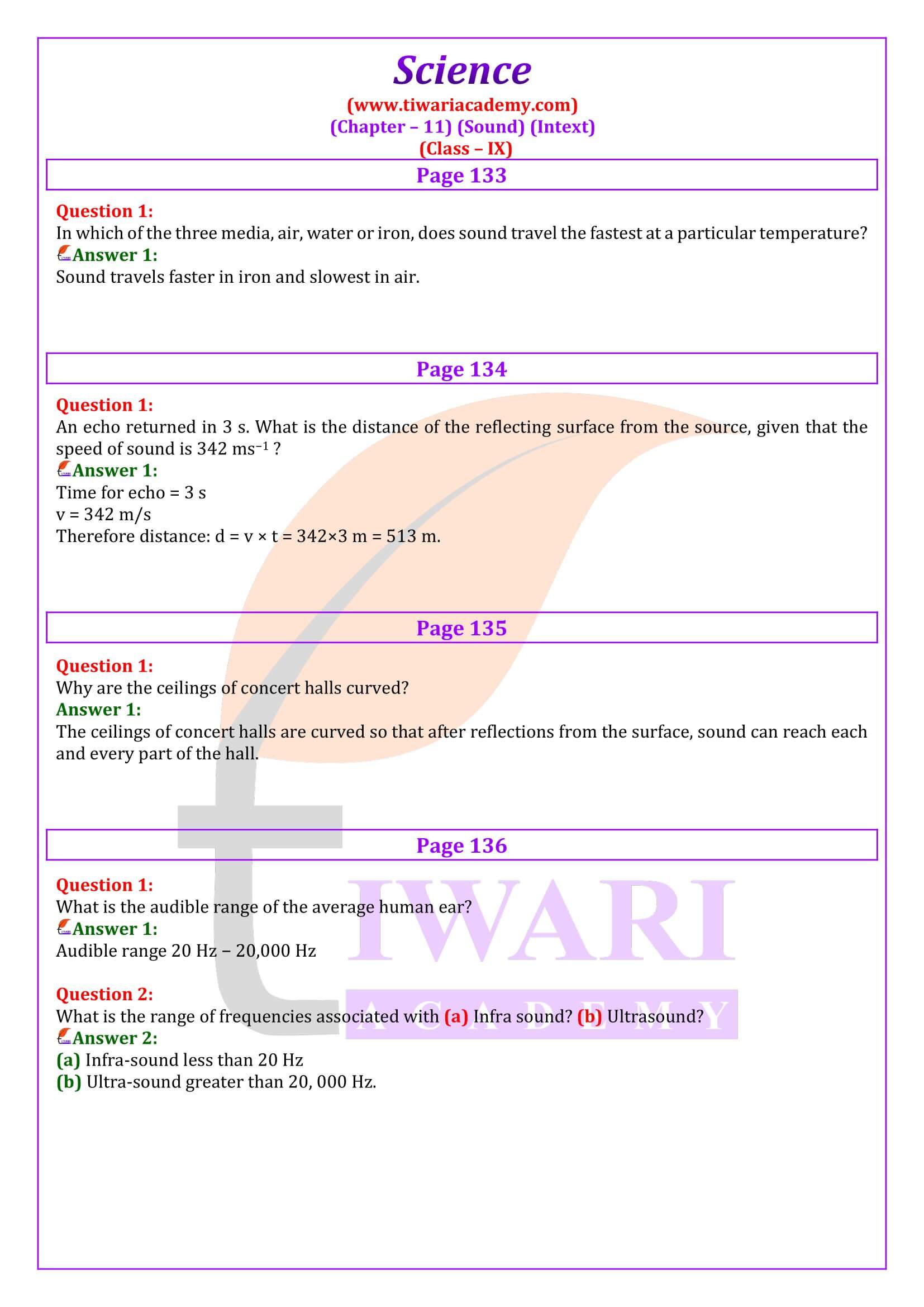 Class 9 Science Chapter 11