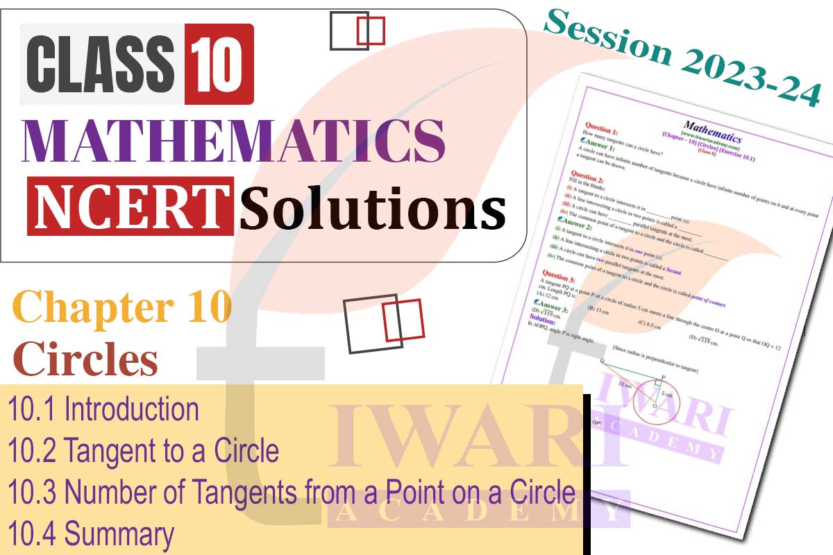 Class 10 Maths Chapter 10