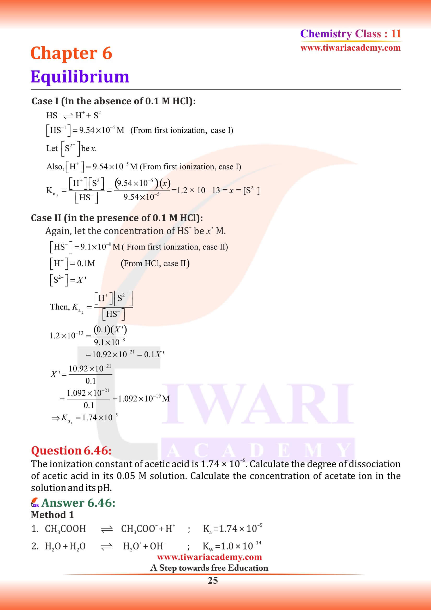 NCERT Class 11 Chemistry Chapter 6