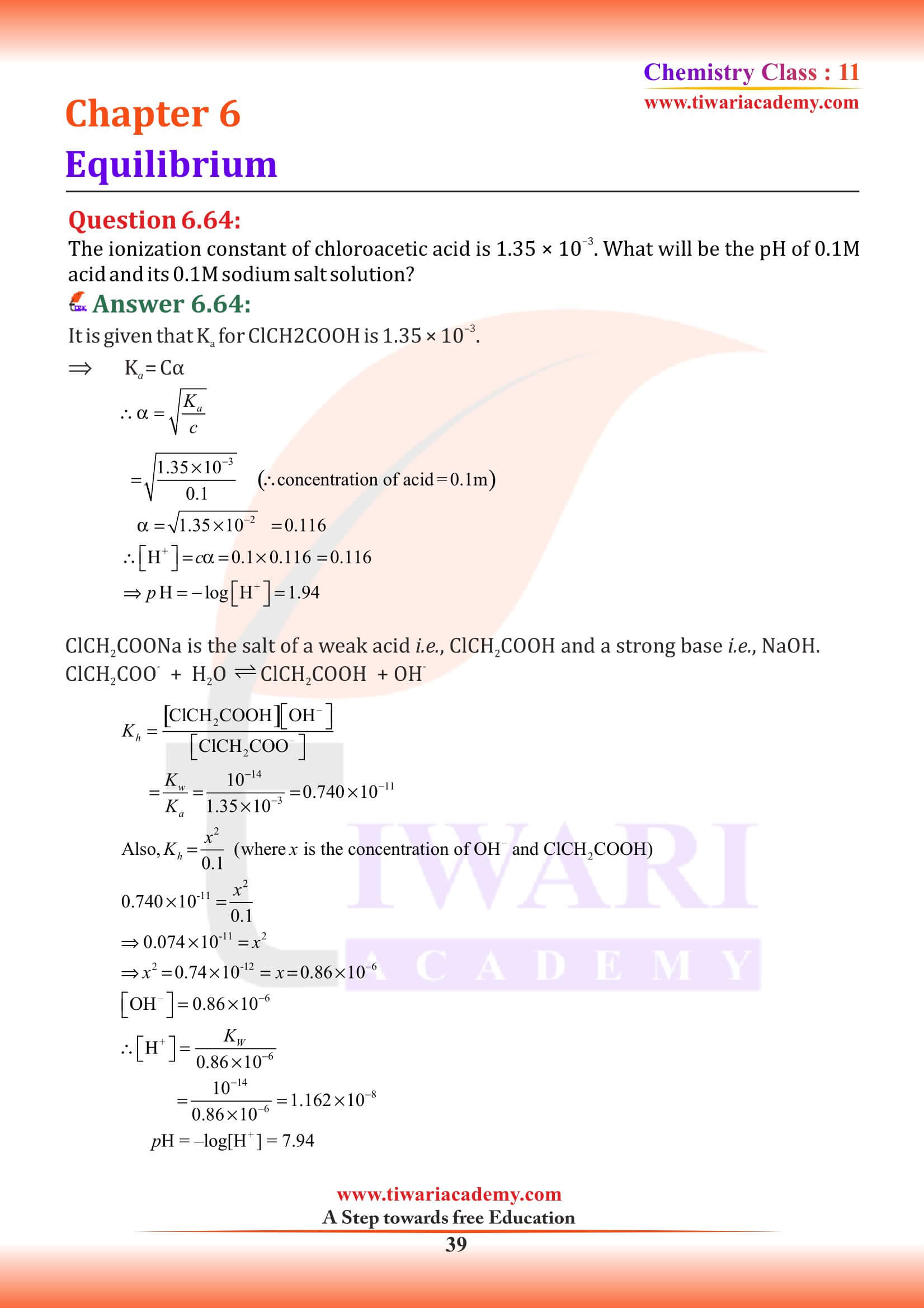 NCERT Class 11 Chem Chapter 6 Guide