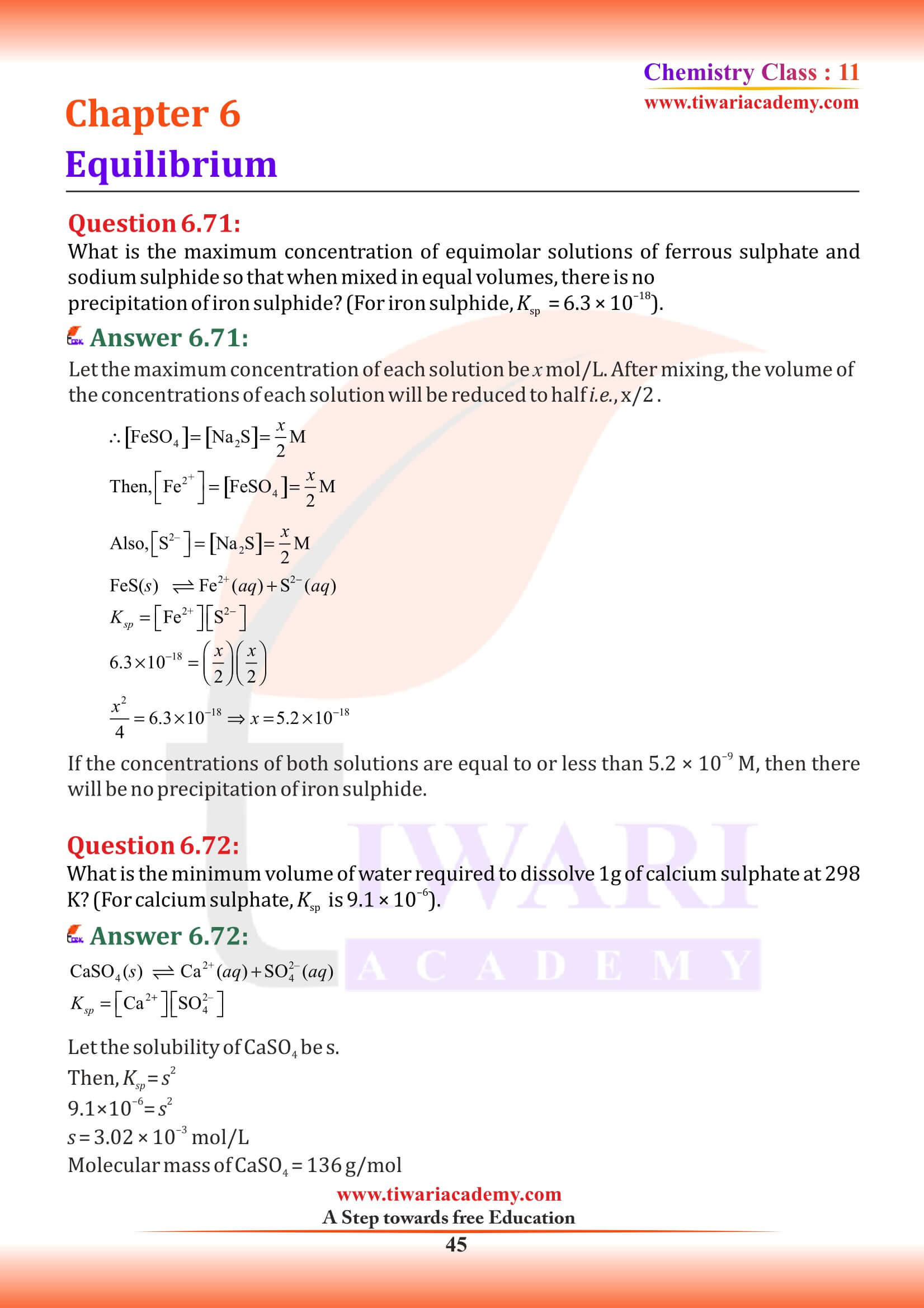 NCERT Class 11 Chem Chapter 6 guide free