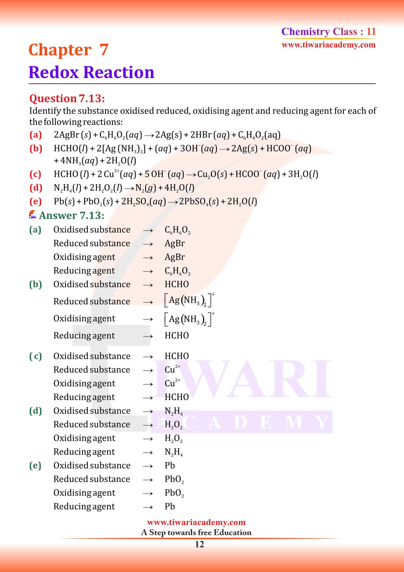 NCERT Class 11 Chemistry Chapter 7 guide