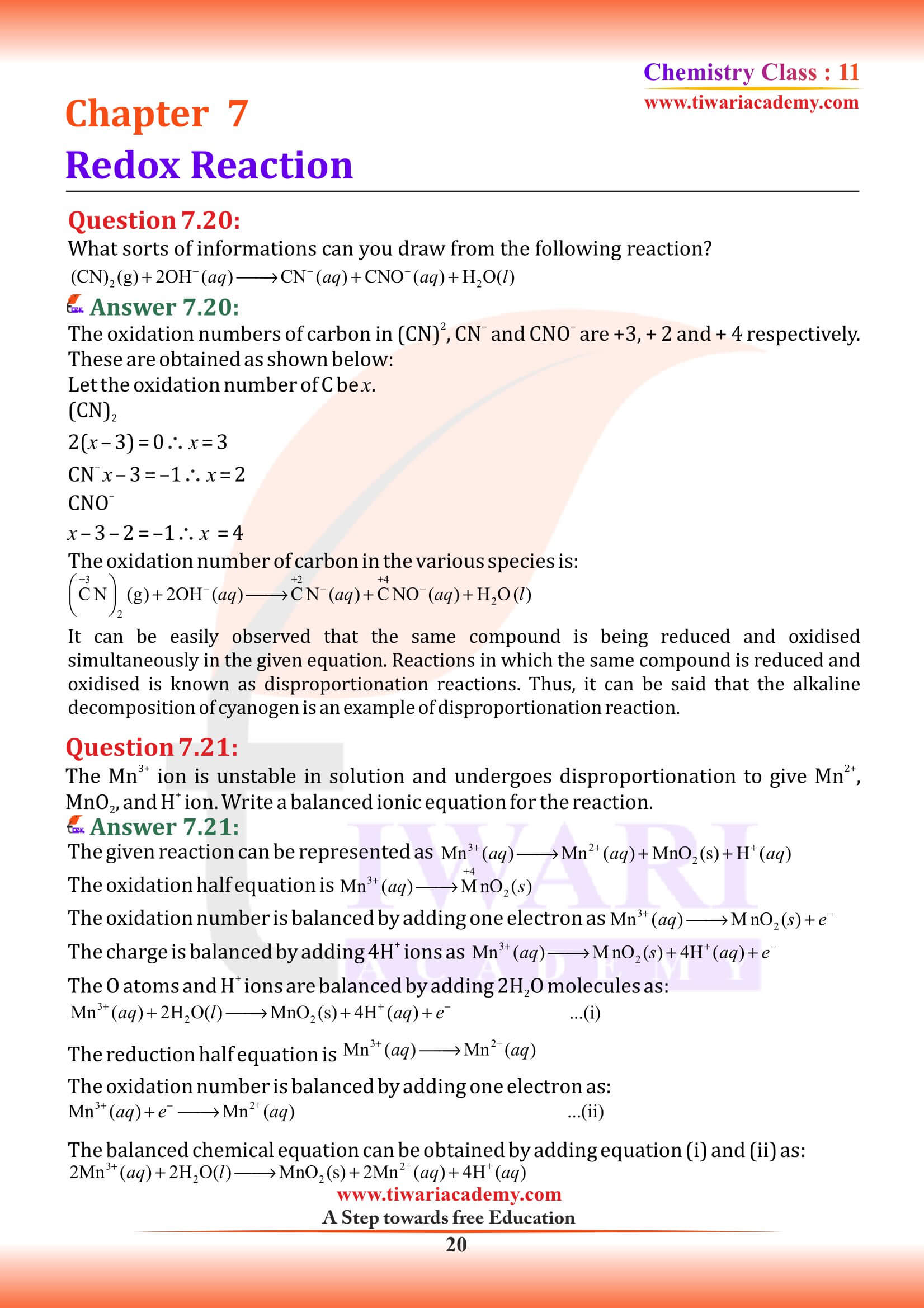 Class 11 Chemistry Chapter 7 updated