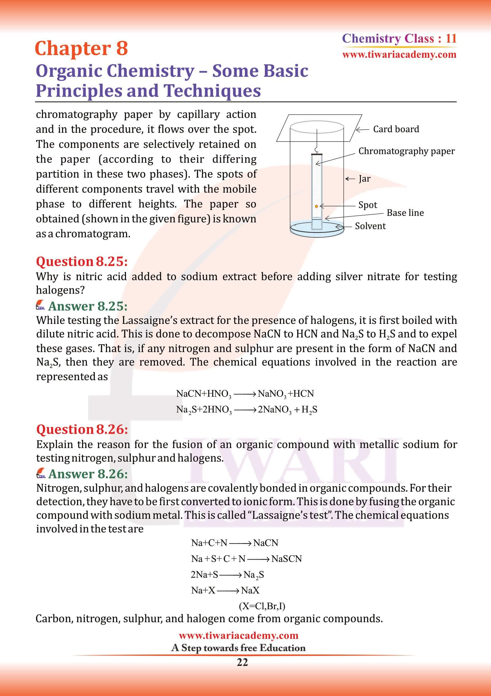 Class 11 Chemistry Chapter 8 NCERT