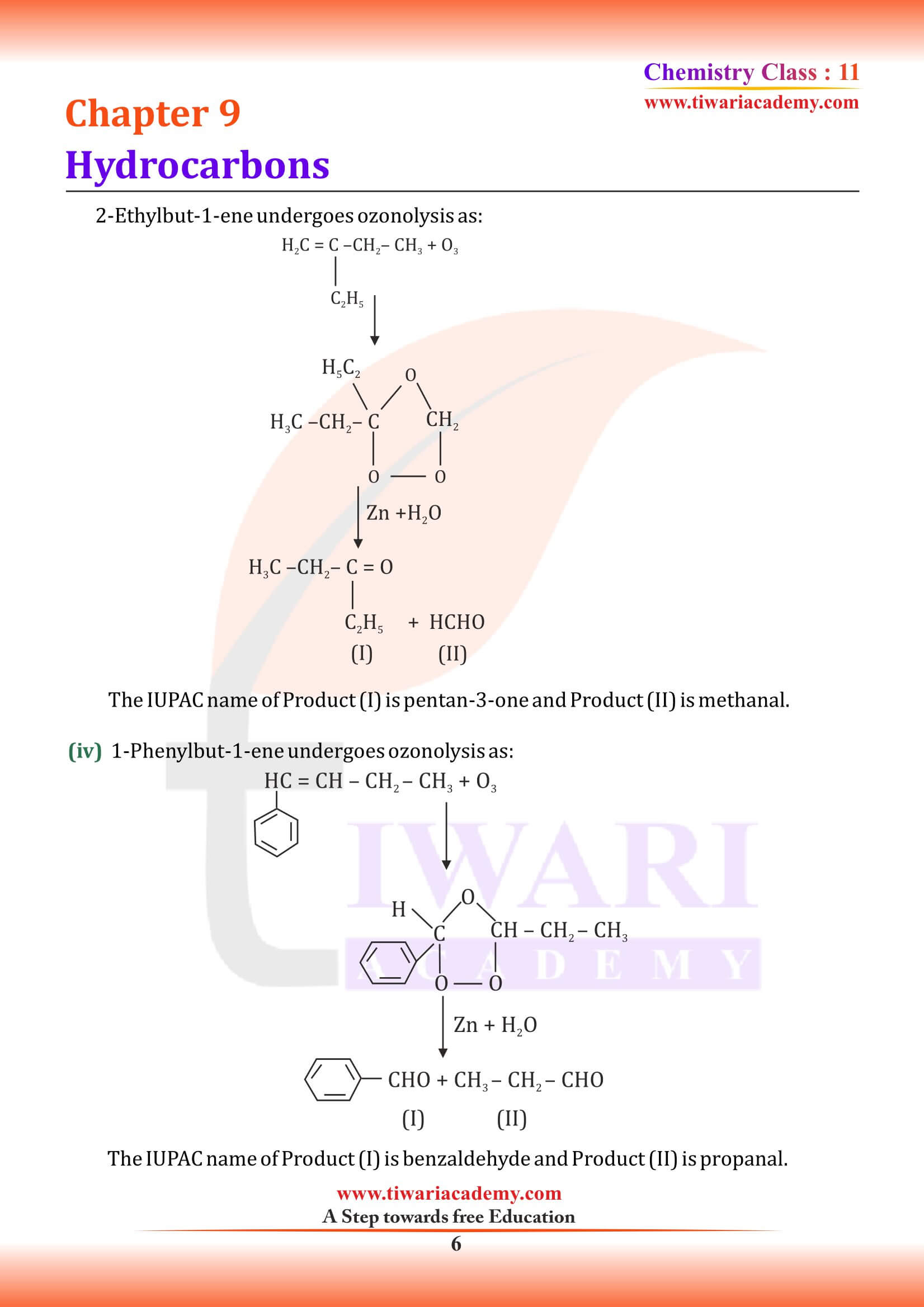 NCERT Solutions for Class 11 Chemistry Chapter 9 free