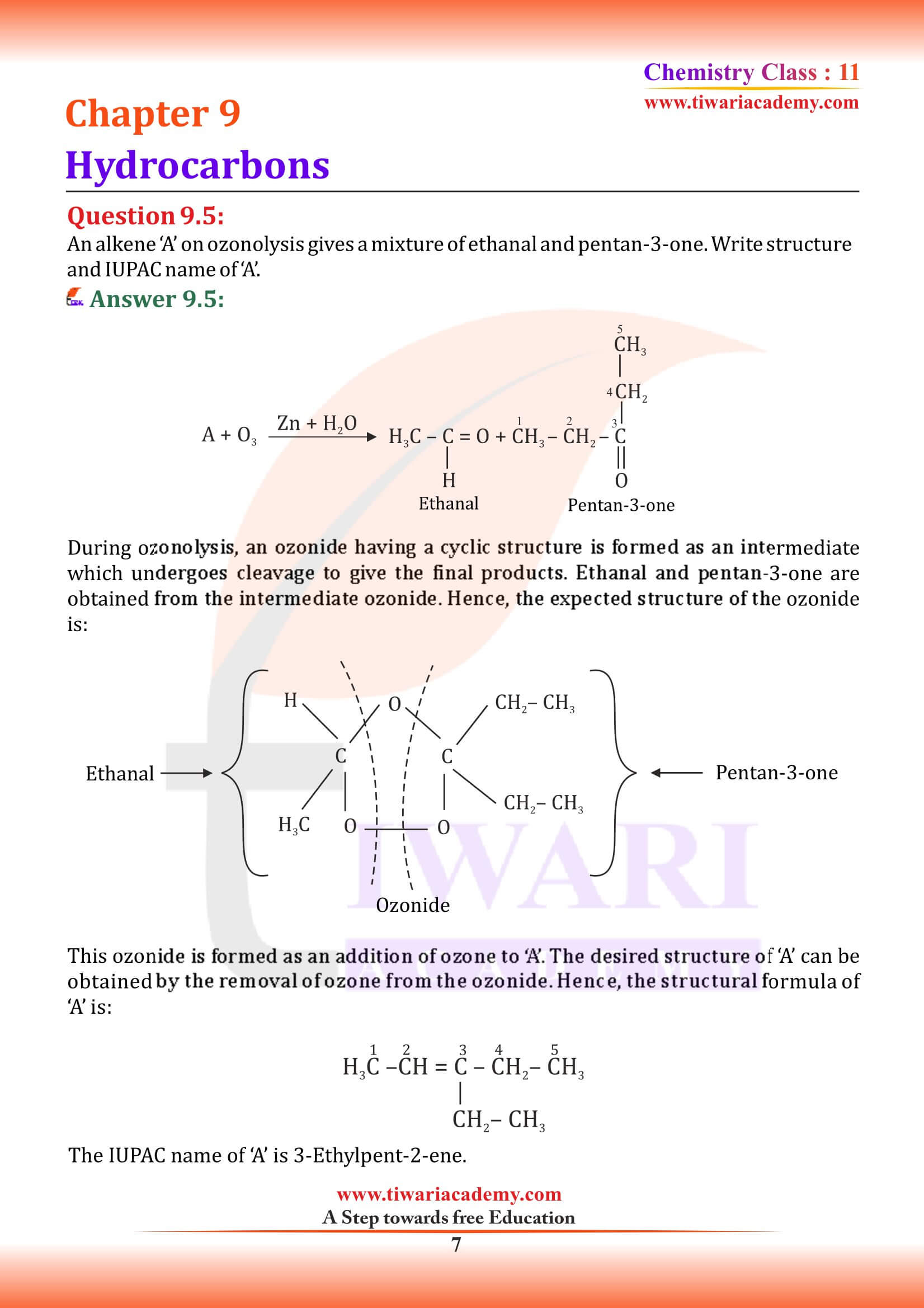 NCERT Solutions for Class 11 Chemistry Chapter 9 updated