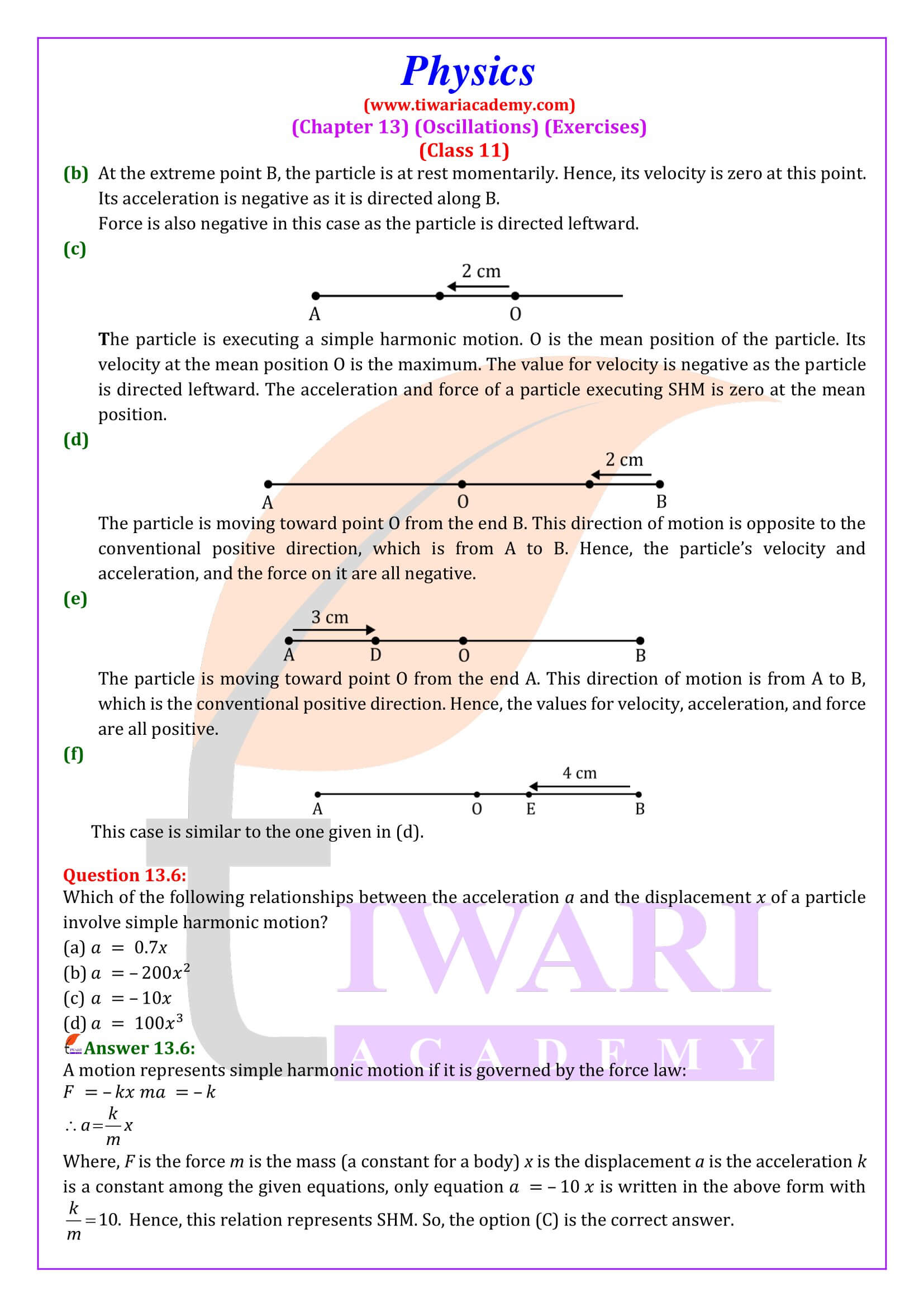 NCERT Solutions for Class 11 Physics Chapter 13 in English Medium