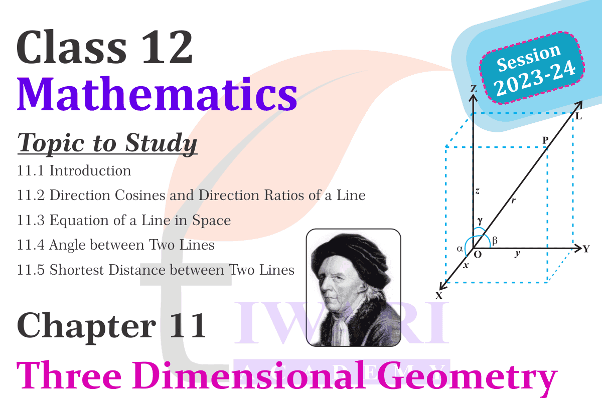Class 12 Maths Chapter 11 3D Geometry