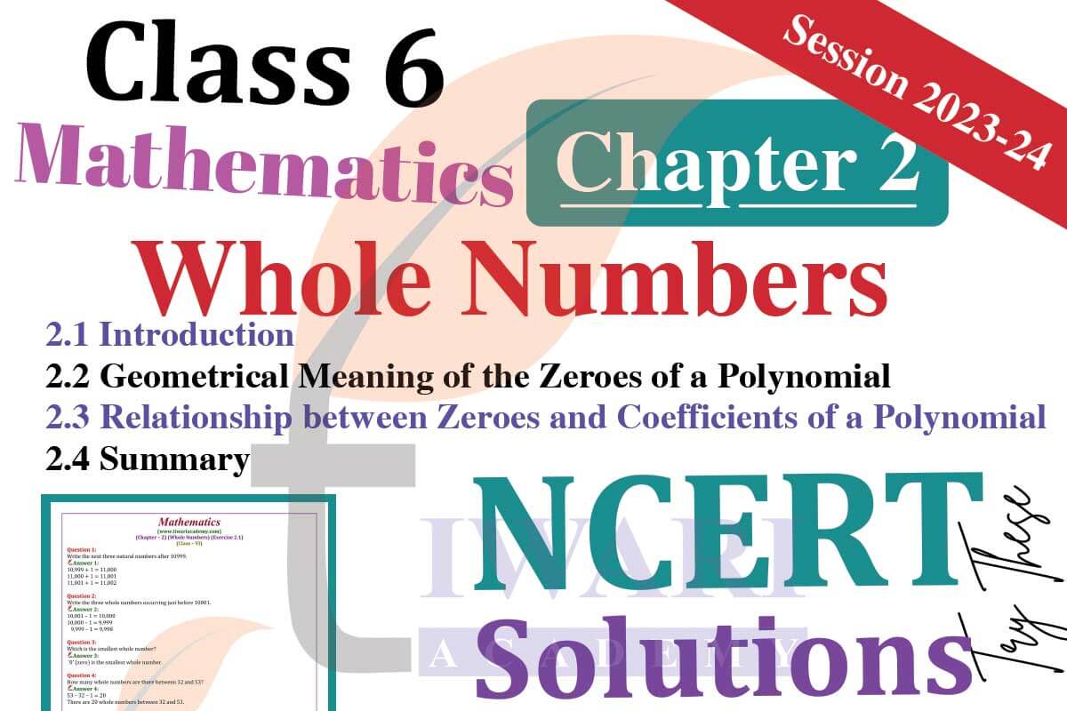 Class 6 Maths Chapter 2