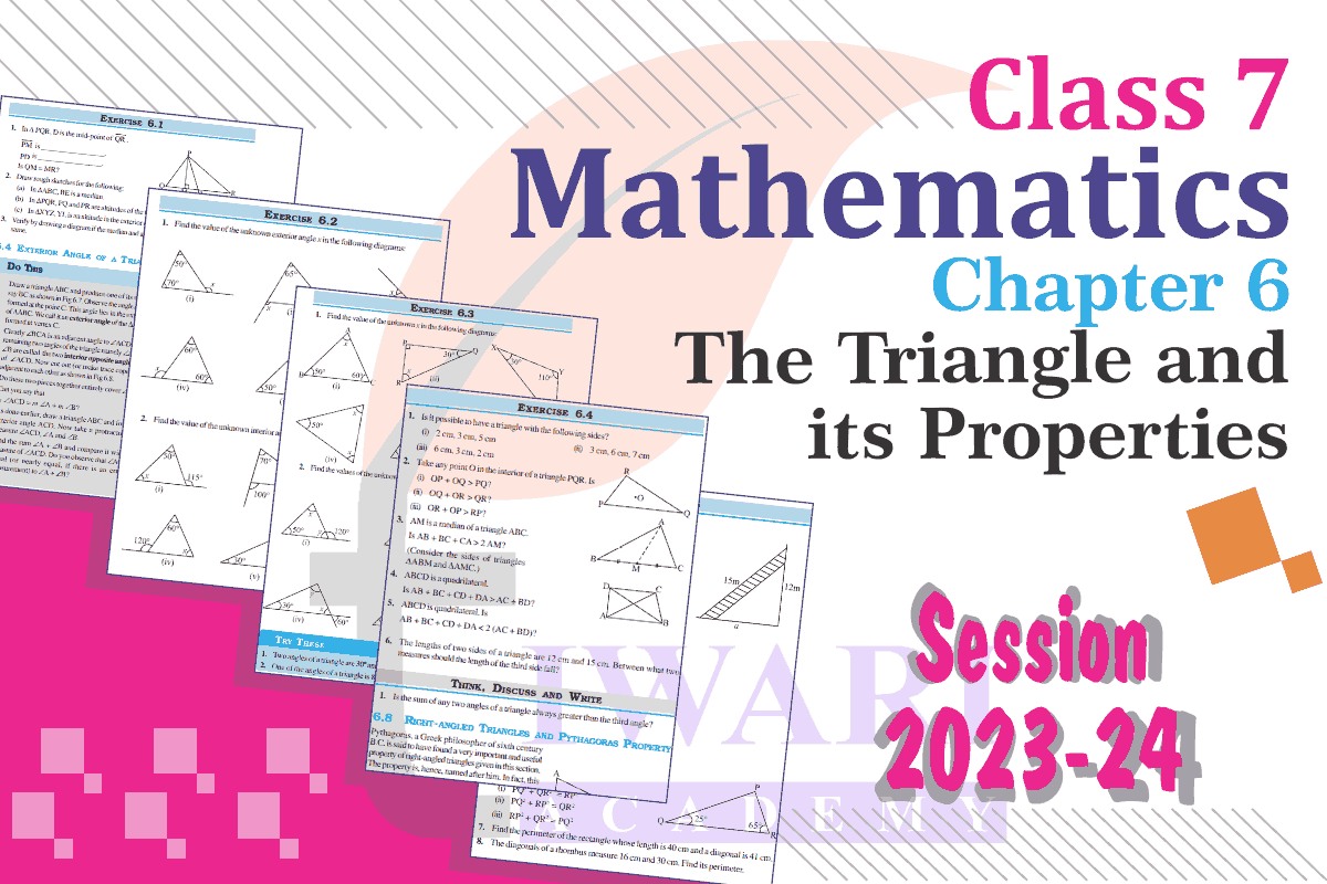 Class 7 Maths Chapter 6 Triangle and its Properties