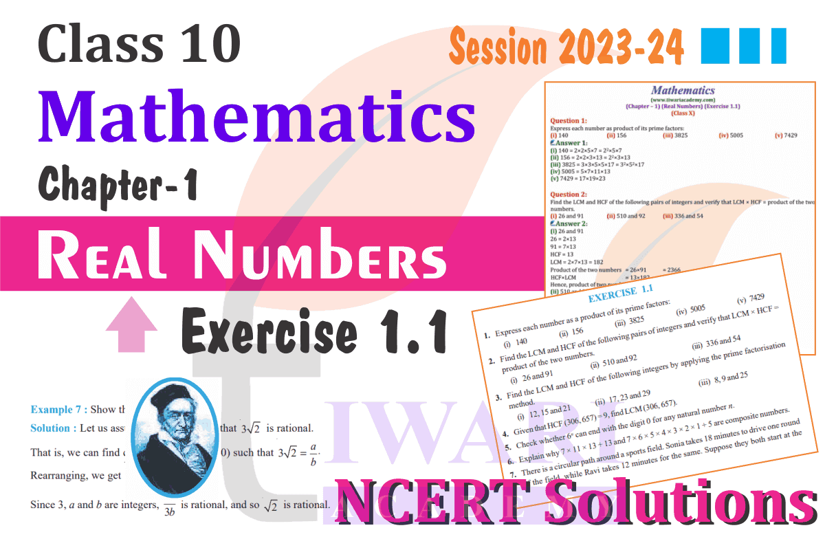 Class 10 Maths Chapter 1 Exercise 1.1